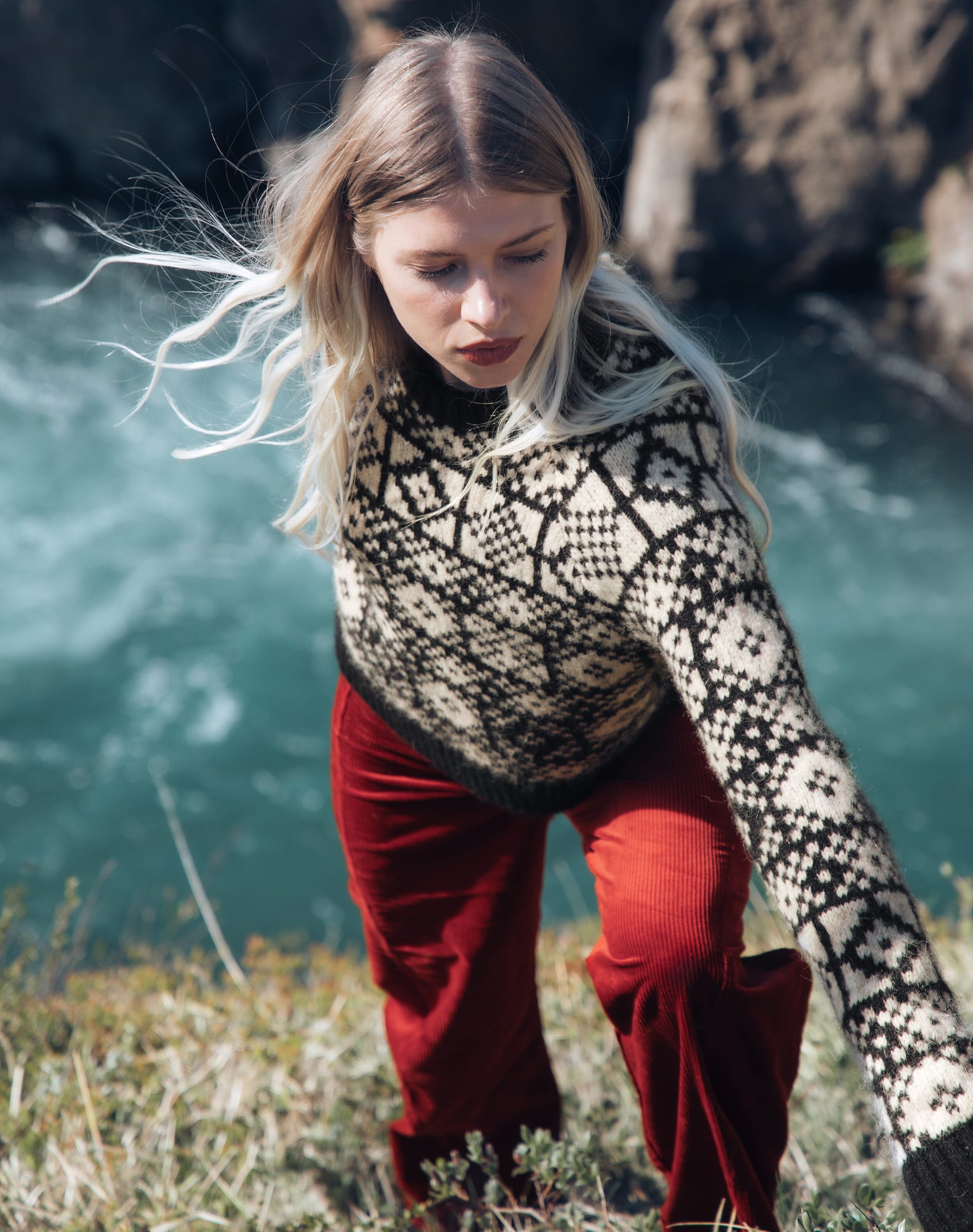 Alpaca Folk Fair Isle Jumper