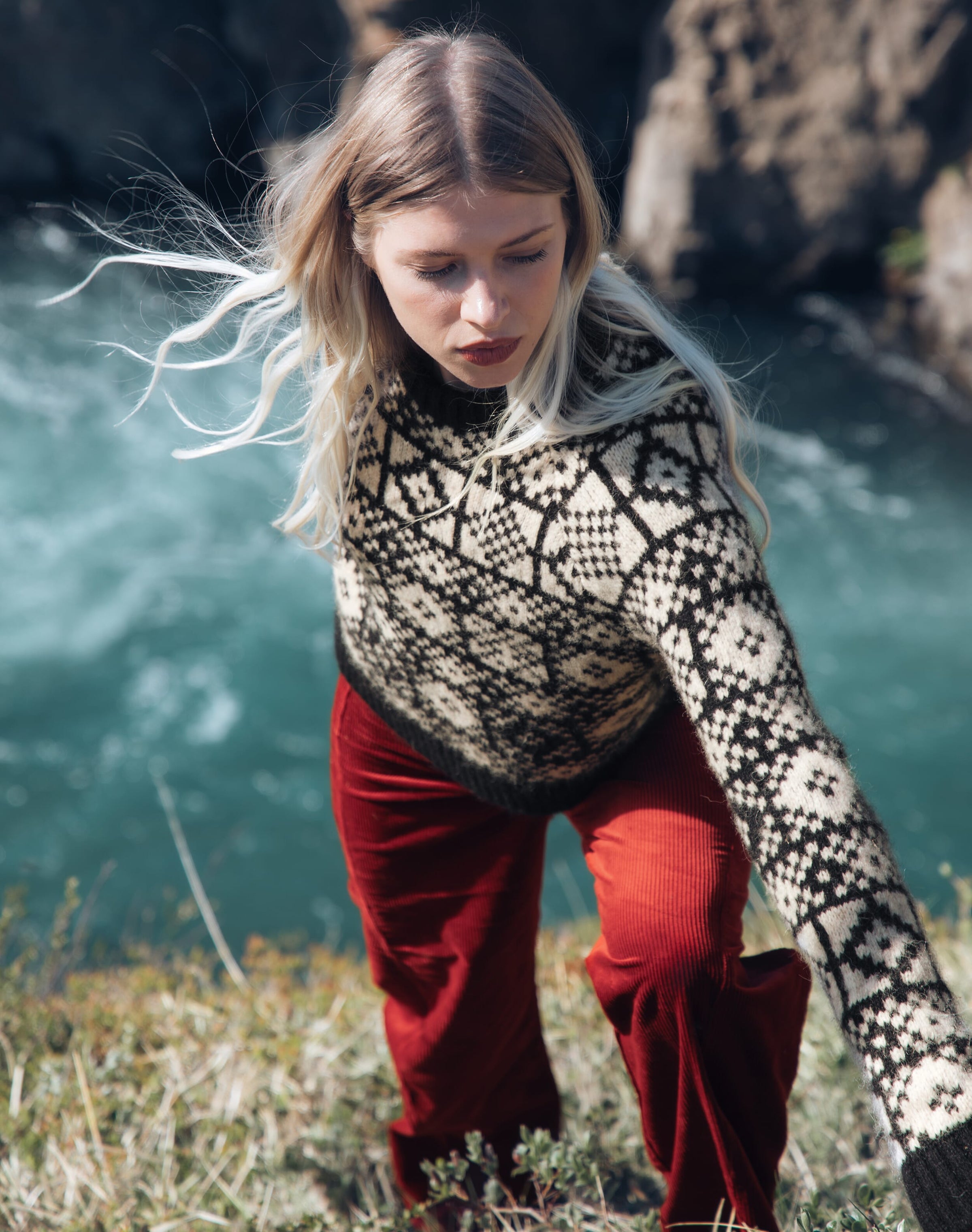 Alpaca Folk Fair Isle Jumper