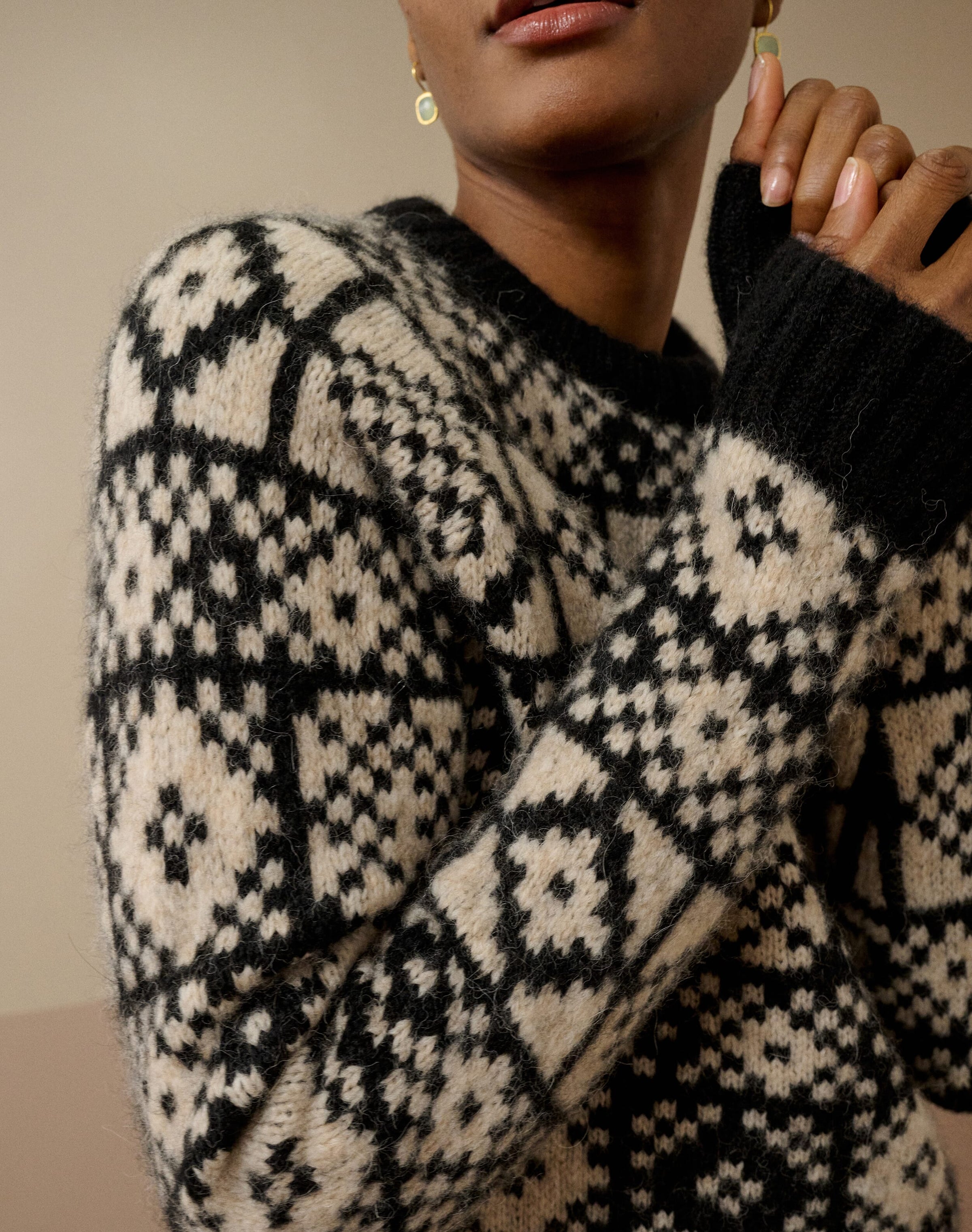 Alpaca Folk Fair Isle Jumper