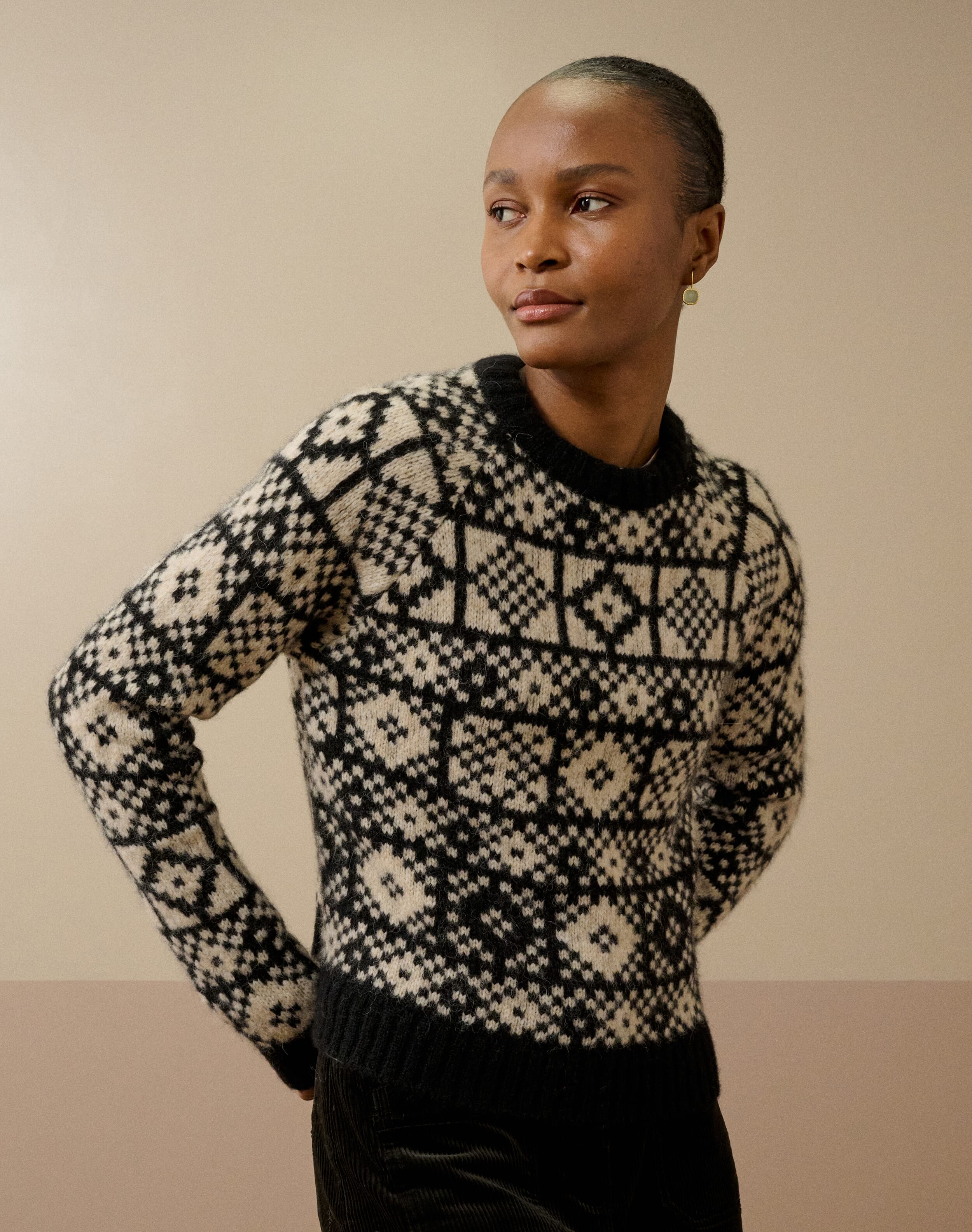 Alpaca Folk Fair Isle Jumper