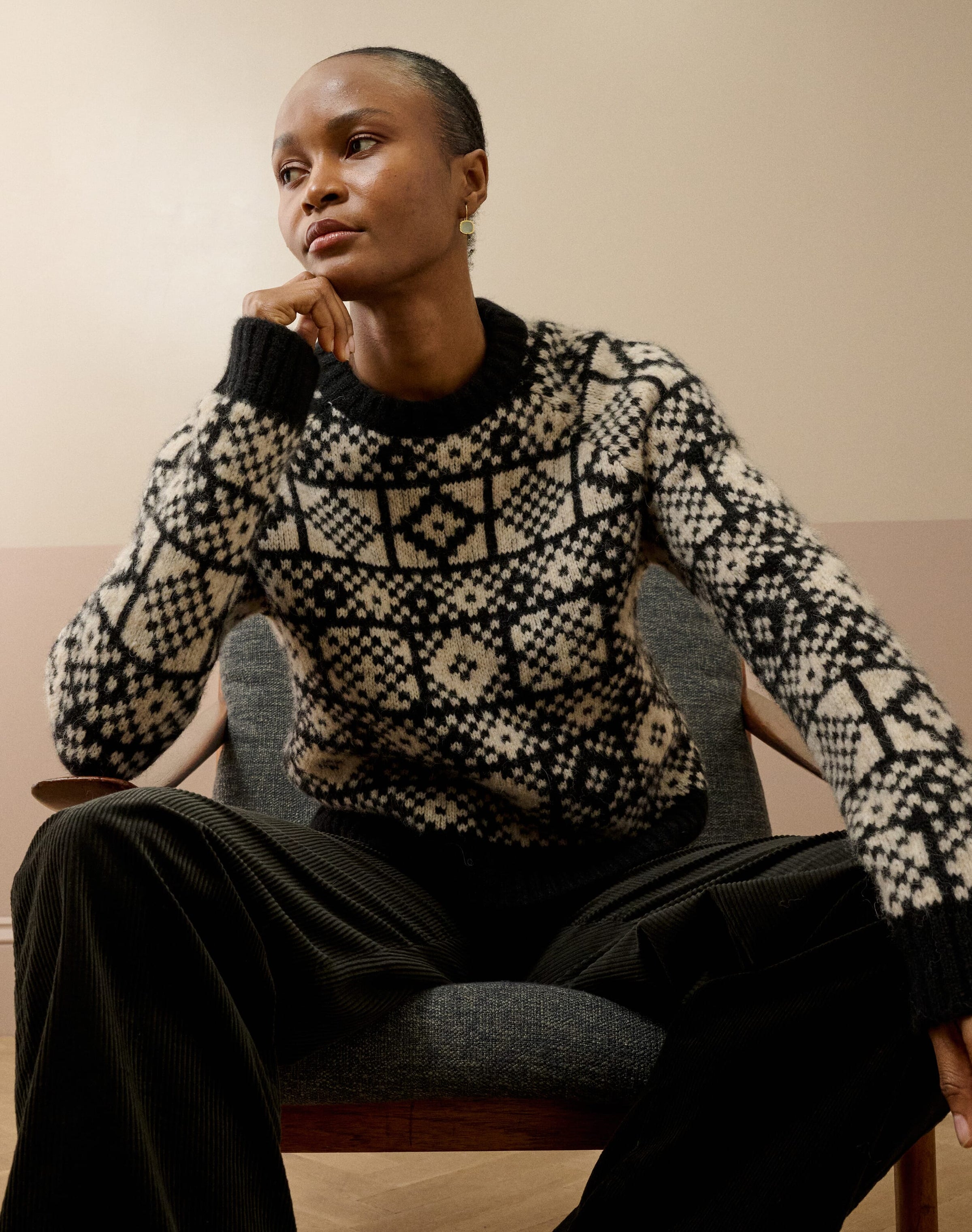 Alpaca Folk Fair Isle Jumper