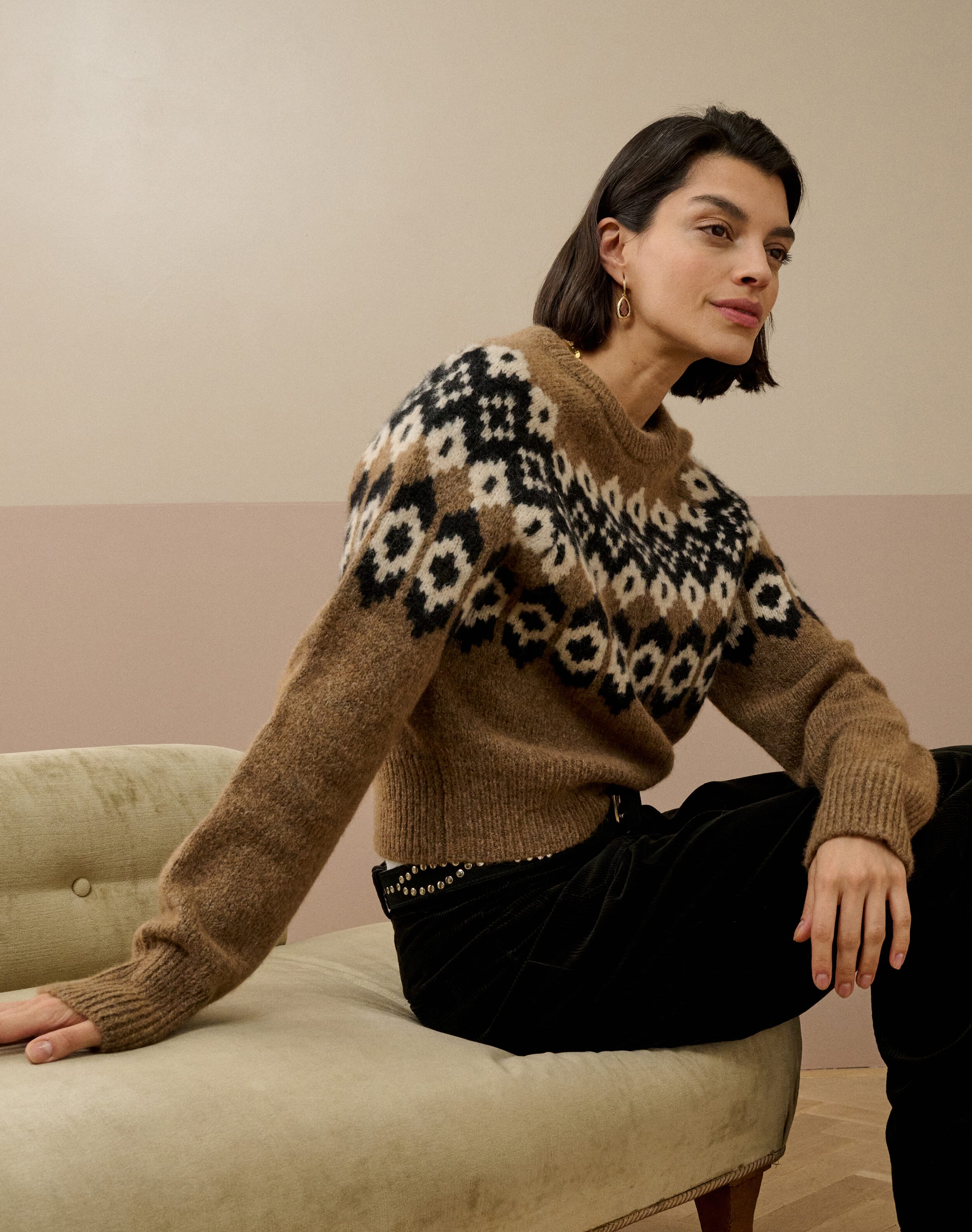 Alpaca Folk Jumper