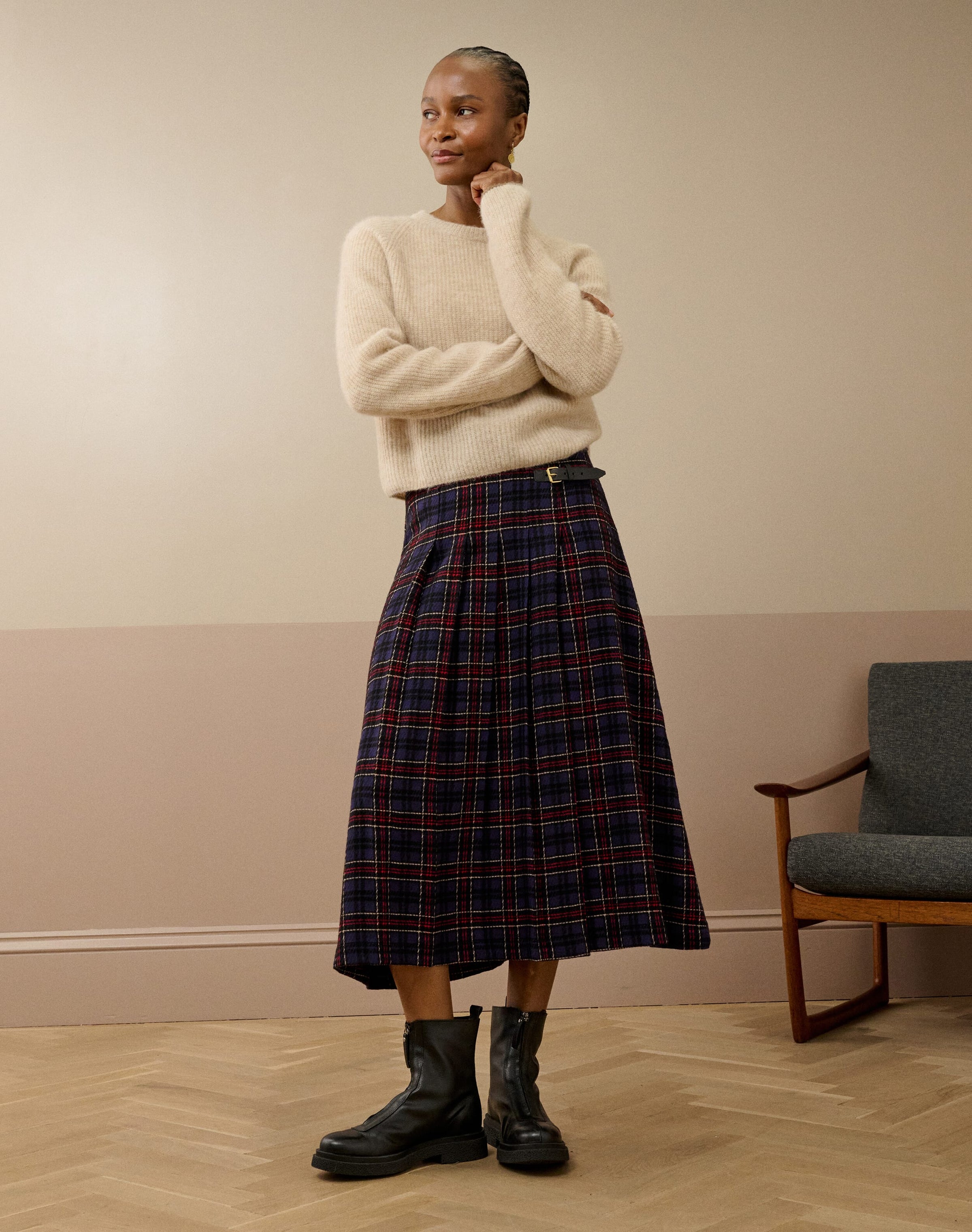Alpaca Ribbed Jumper