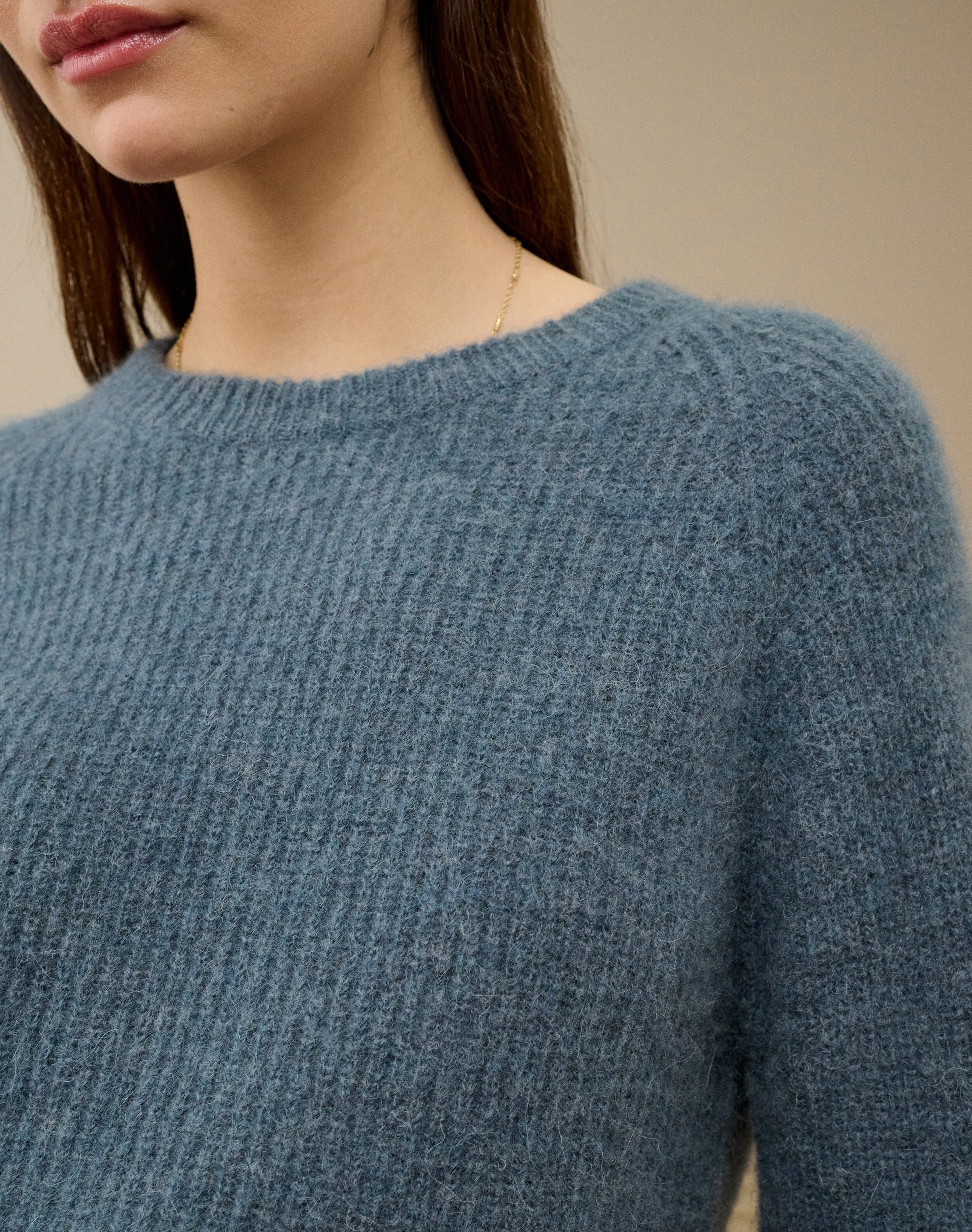 Alpaca Ribbed Jumper