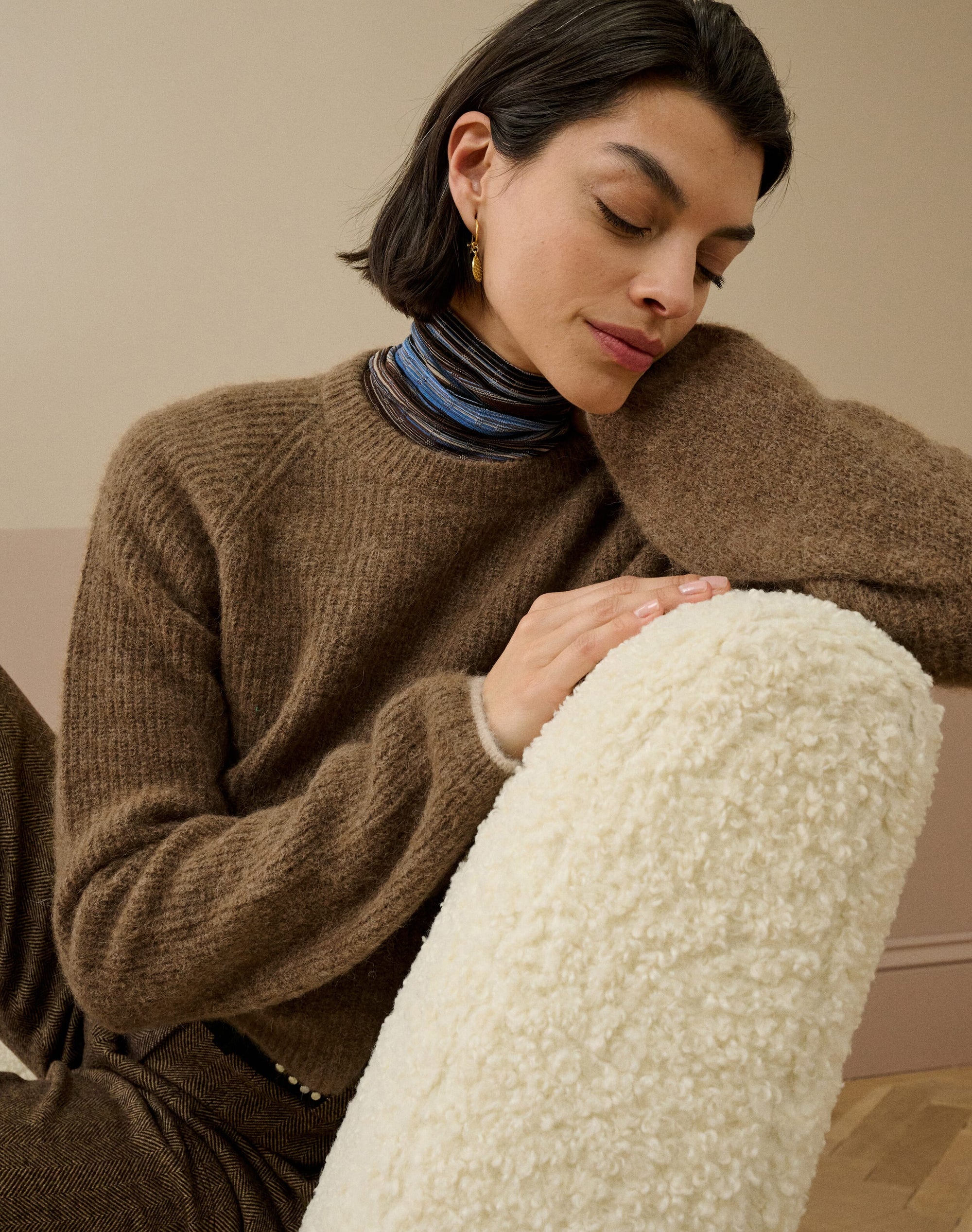 Alpaca Ribbed Jumper