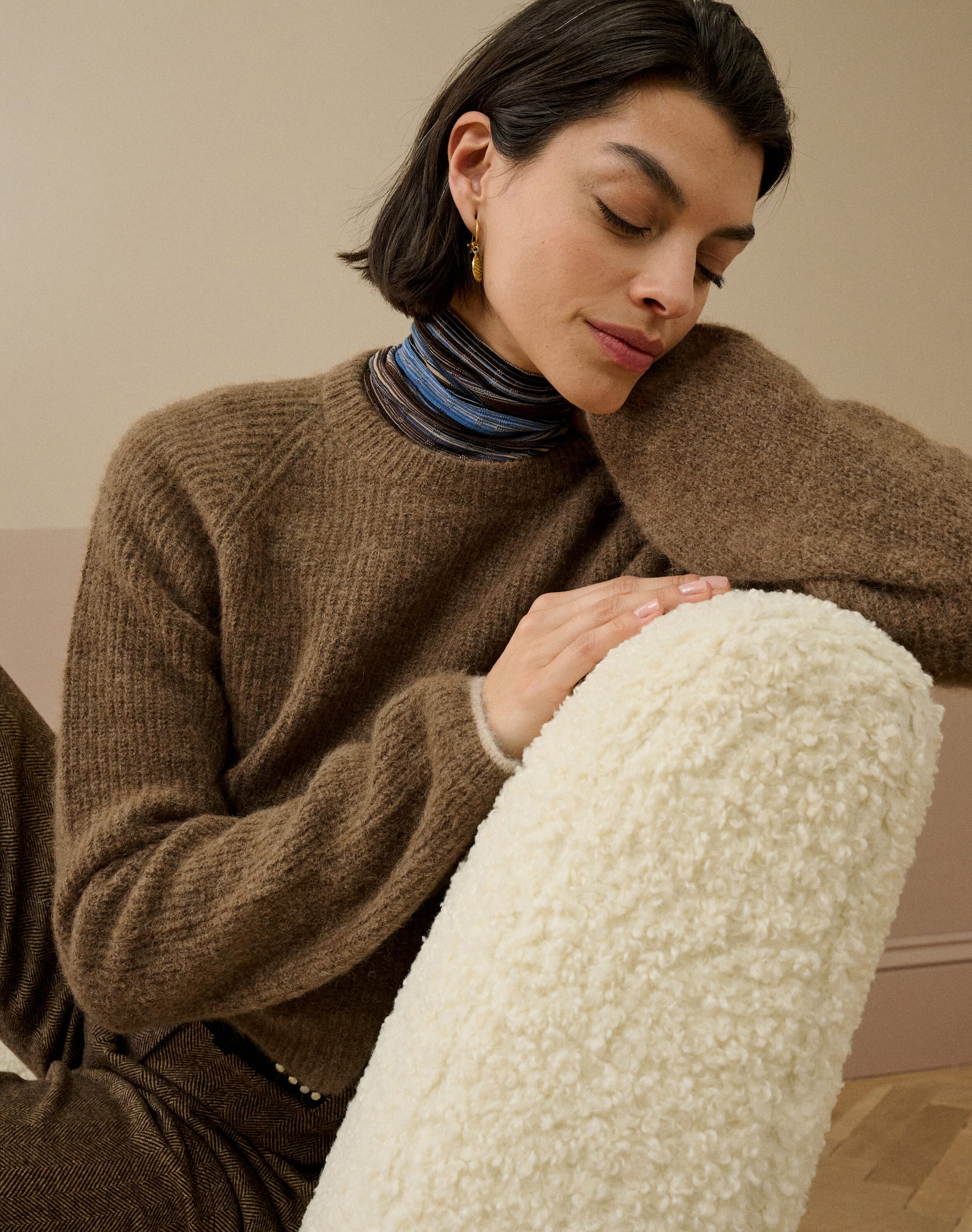 Alpaca Ribbed Jumper