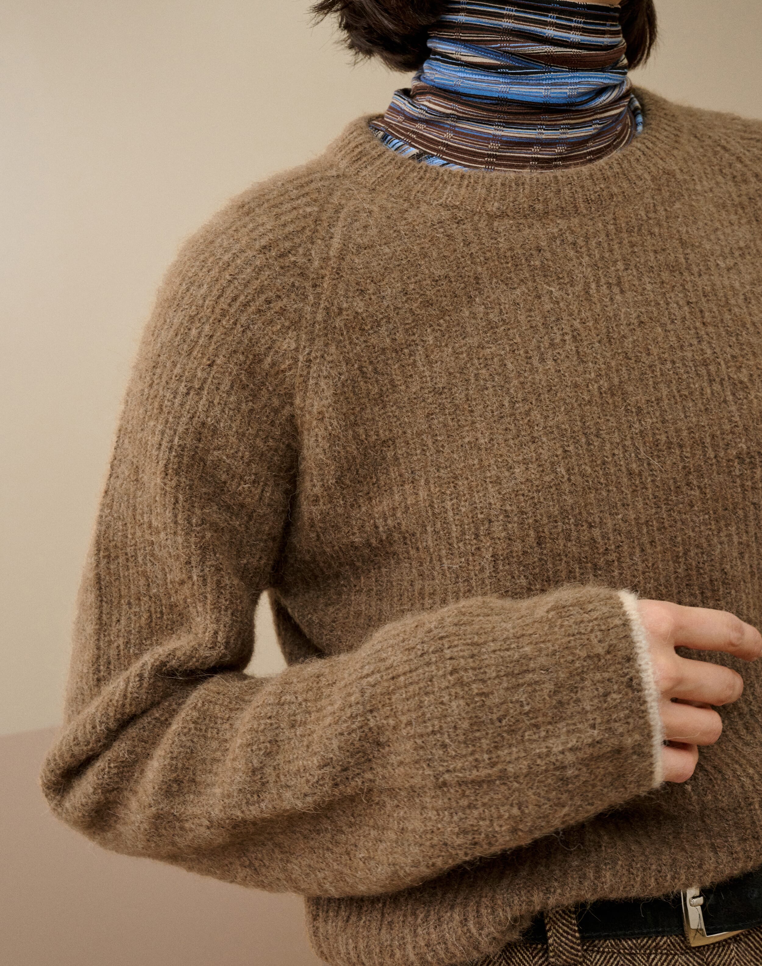 Alpaca Ribbed Jumper