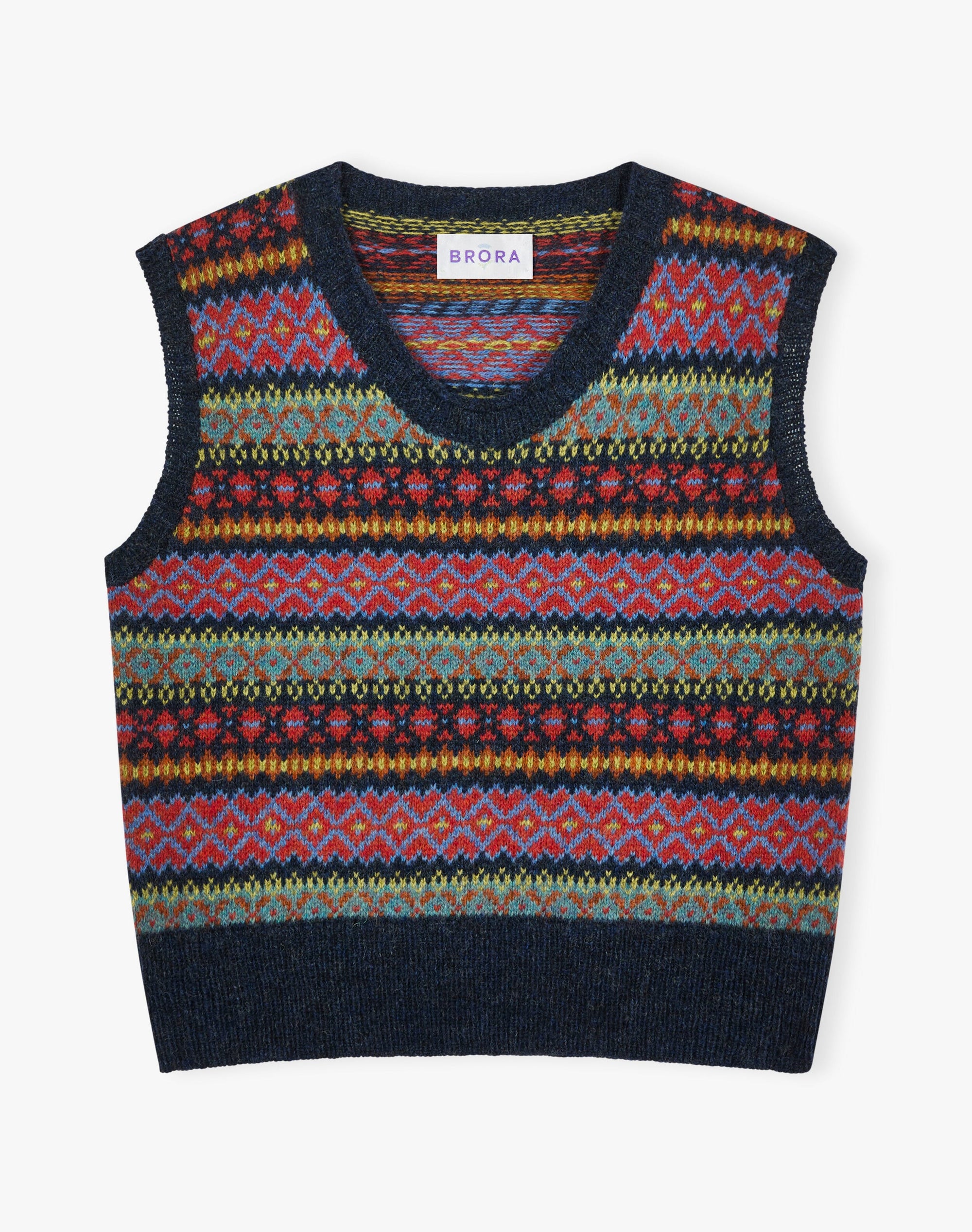 Wool Fair Isle Tank