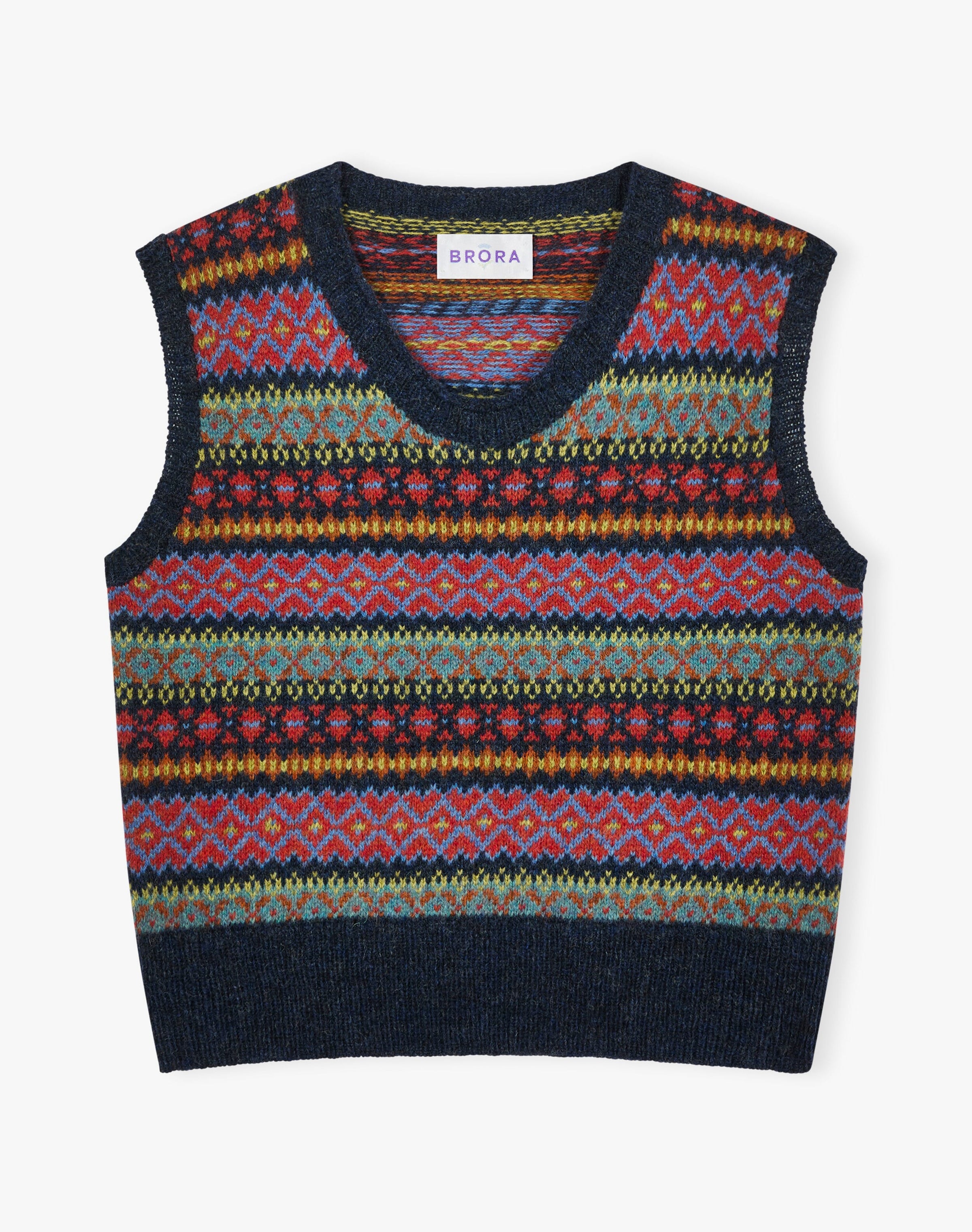 Wool Fair Isle Tank