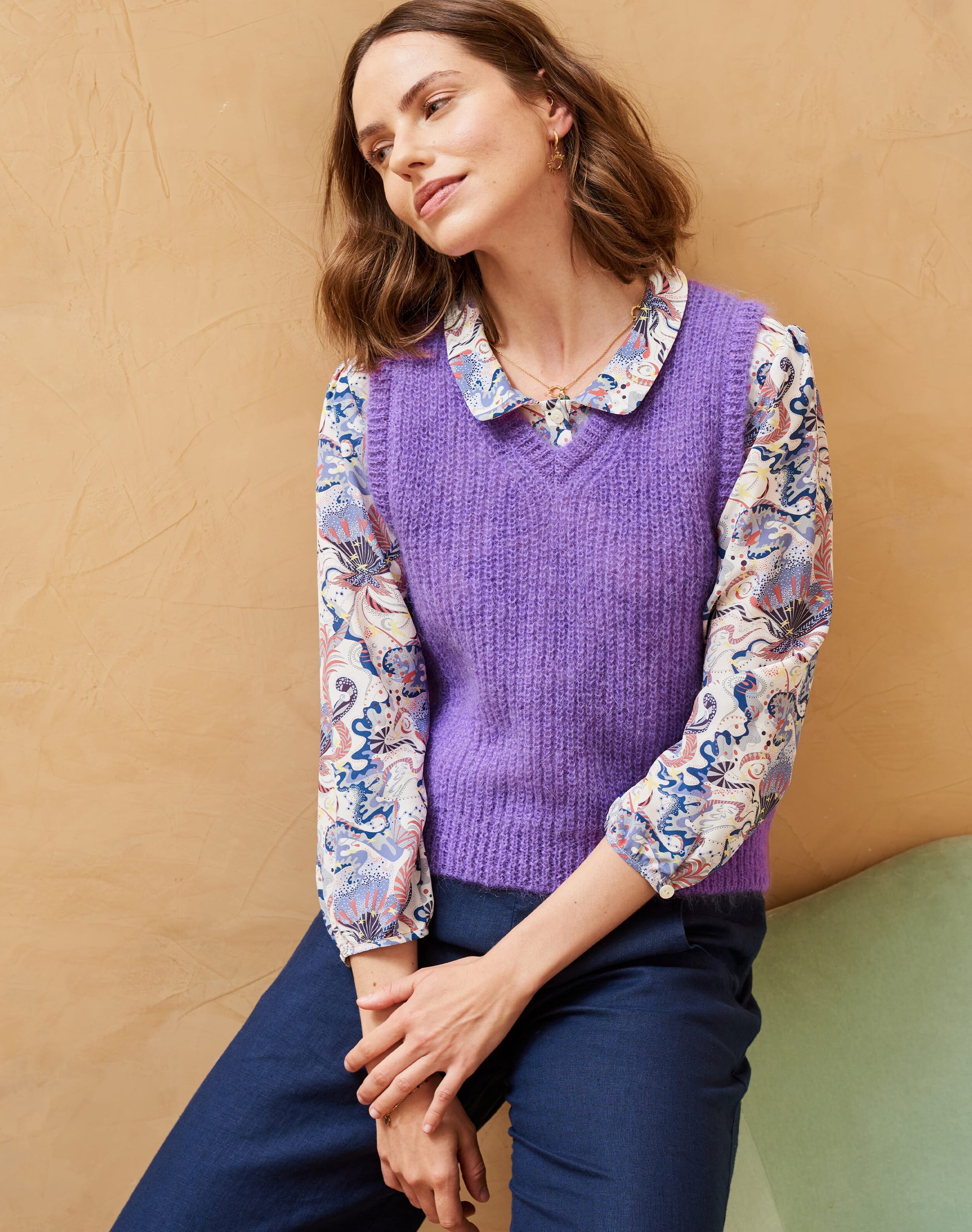 Mohair Ribbed Tank