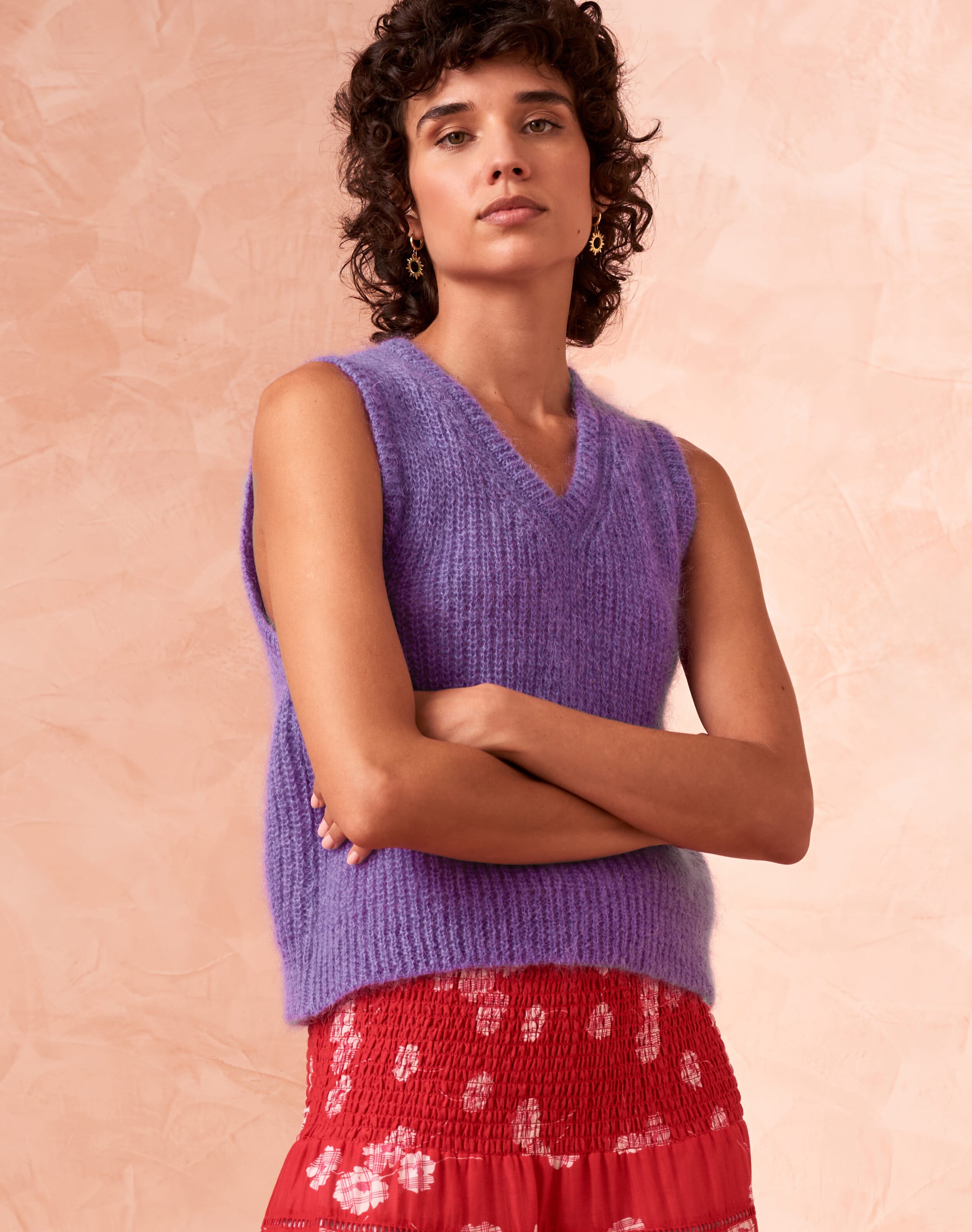 Mohair Ribbed Tank