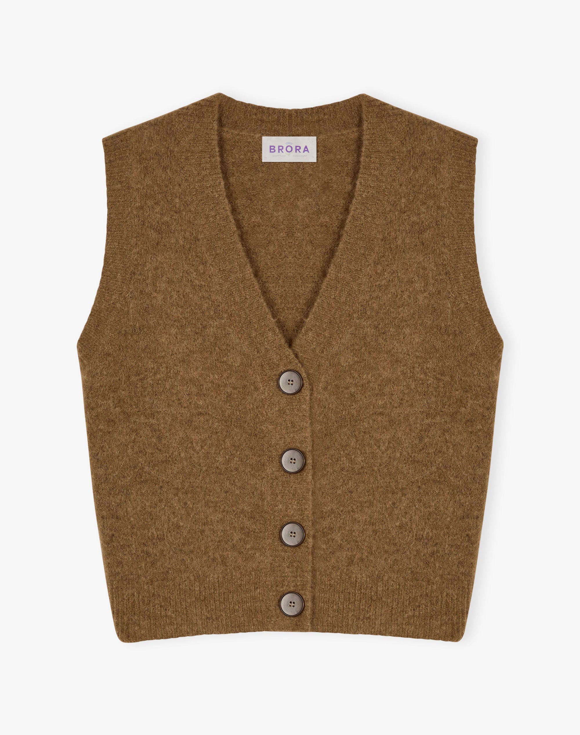 Alpaca V Neck Waistcoat