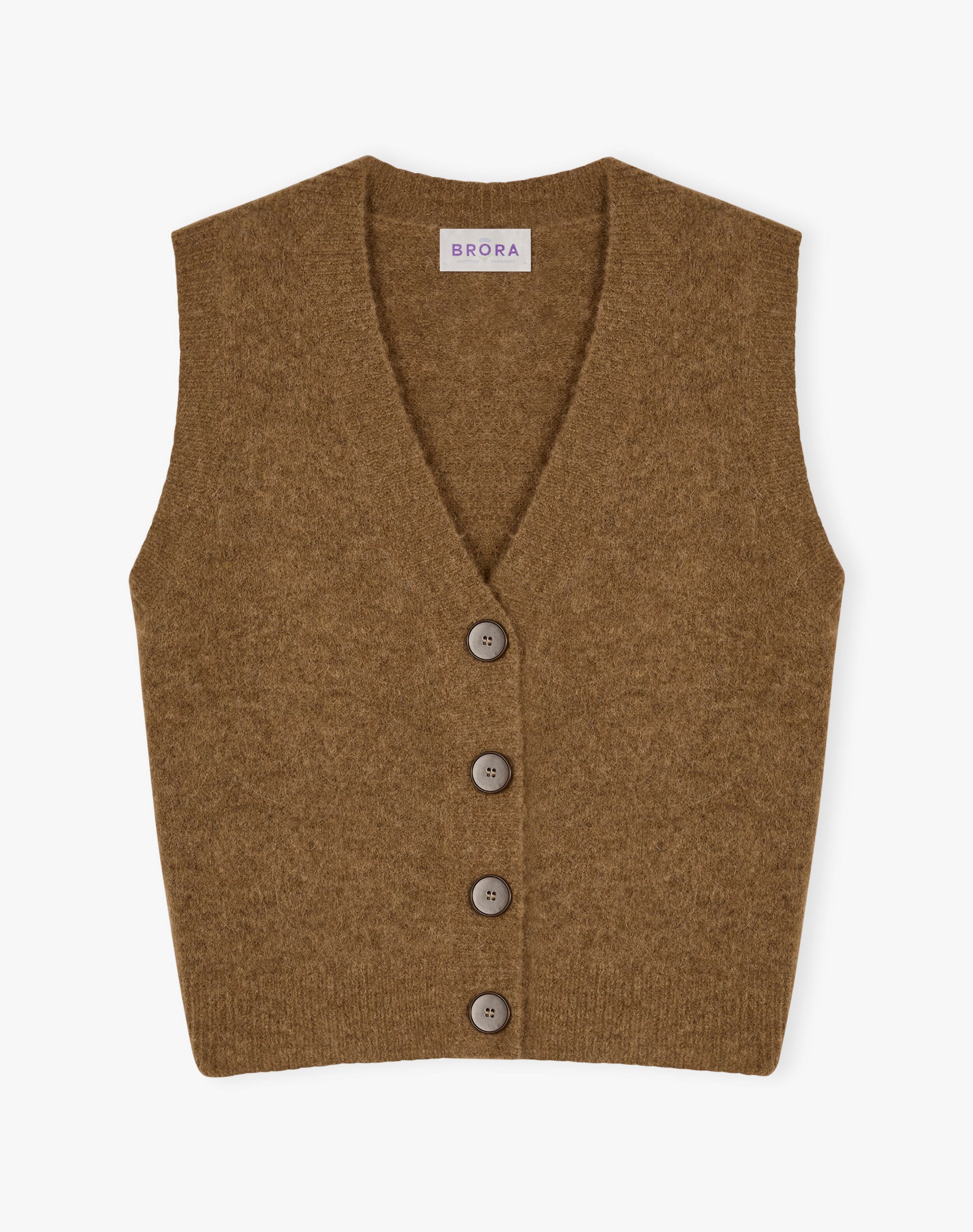 Alpaca V Neck Waistcoat