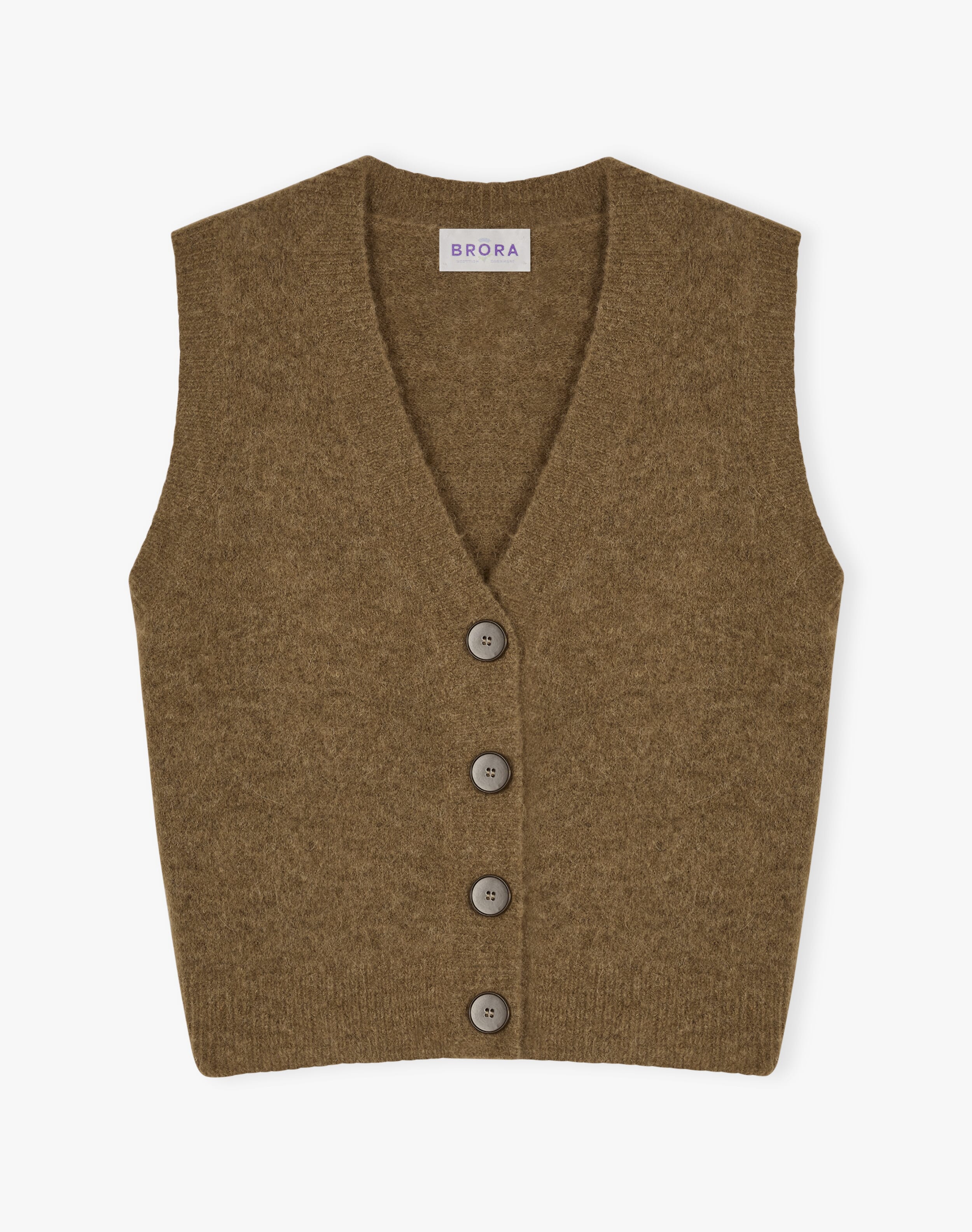 Alpaca V Neck Waistcoat