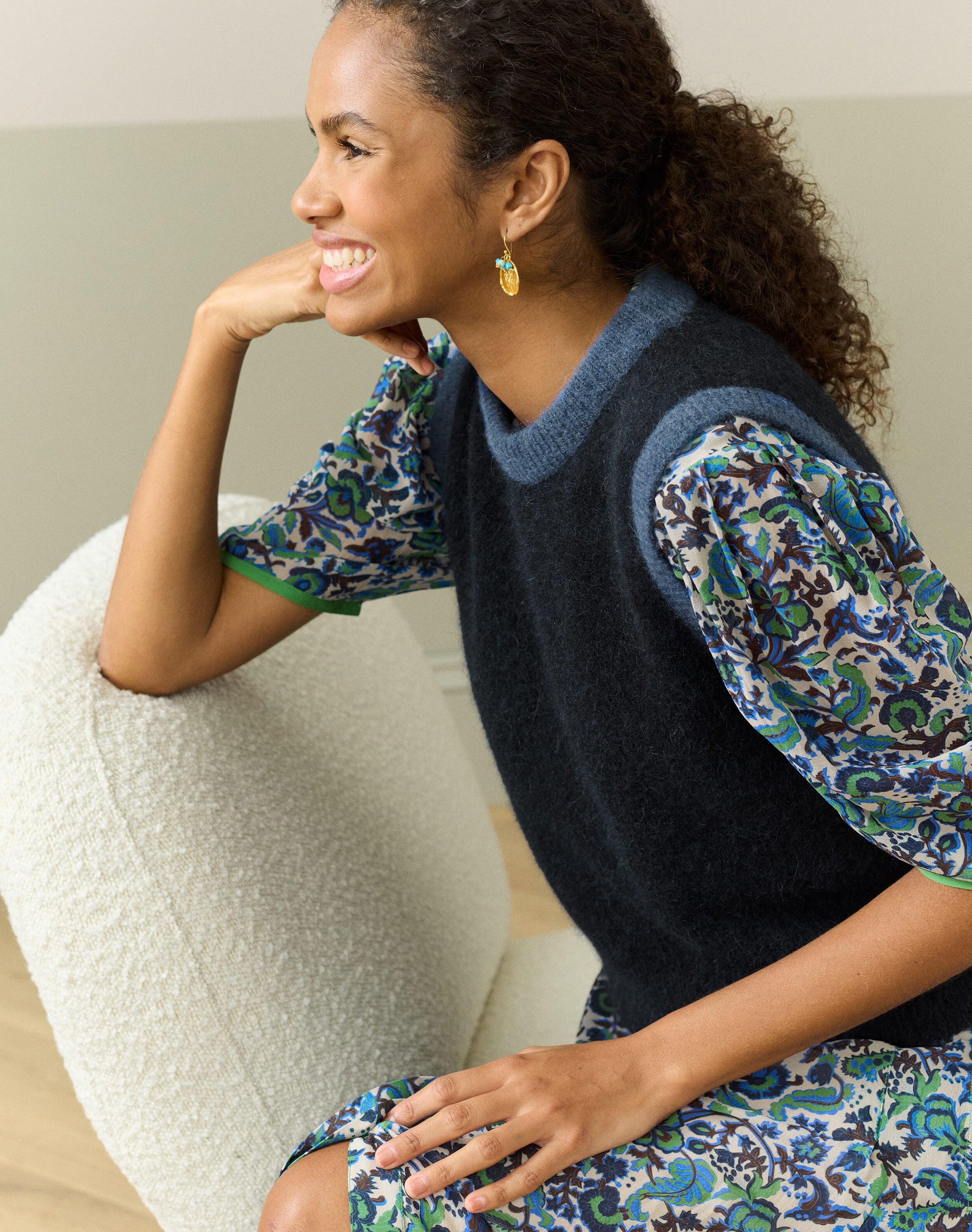 Alpaca Contrast Trim Tank