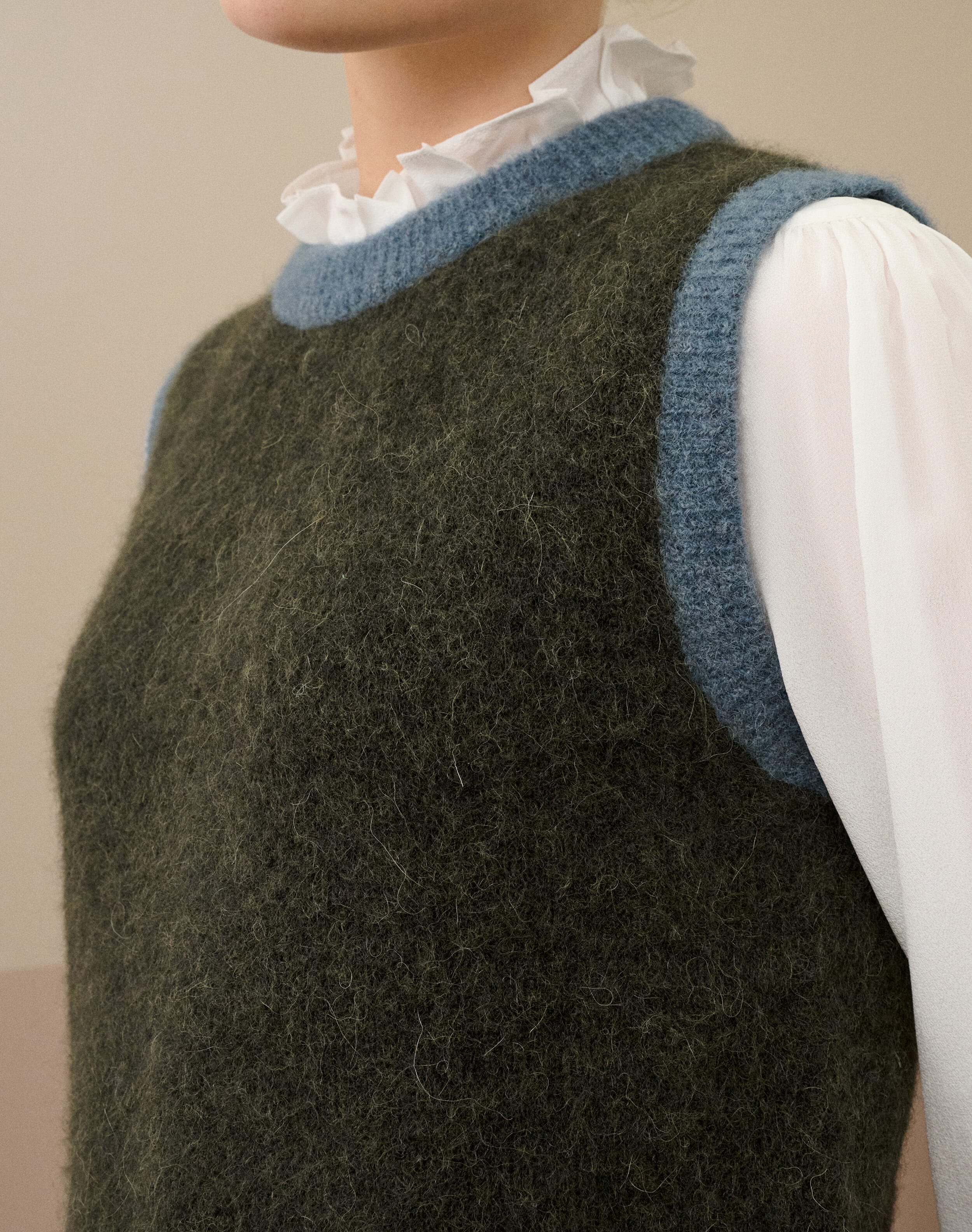 Alpaca Contrast Trim Tank