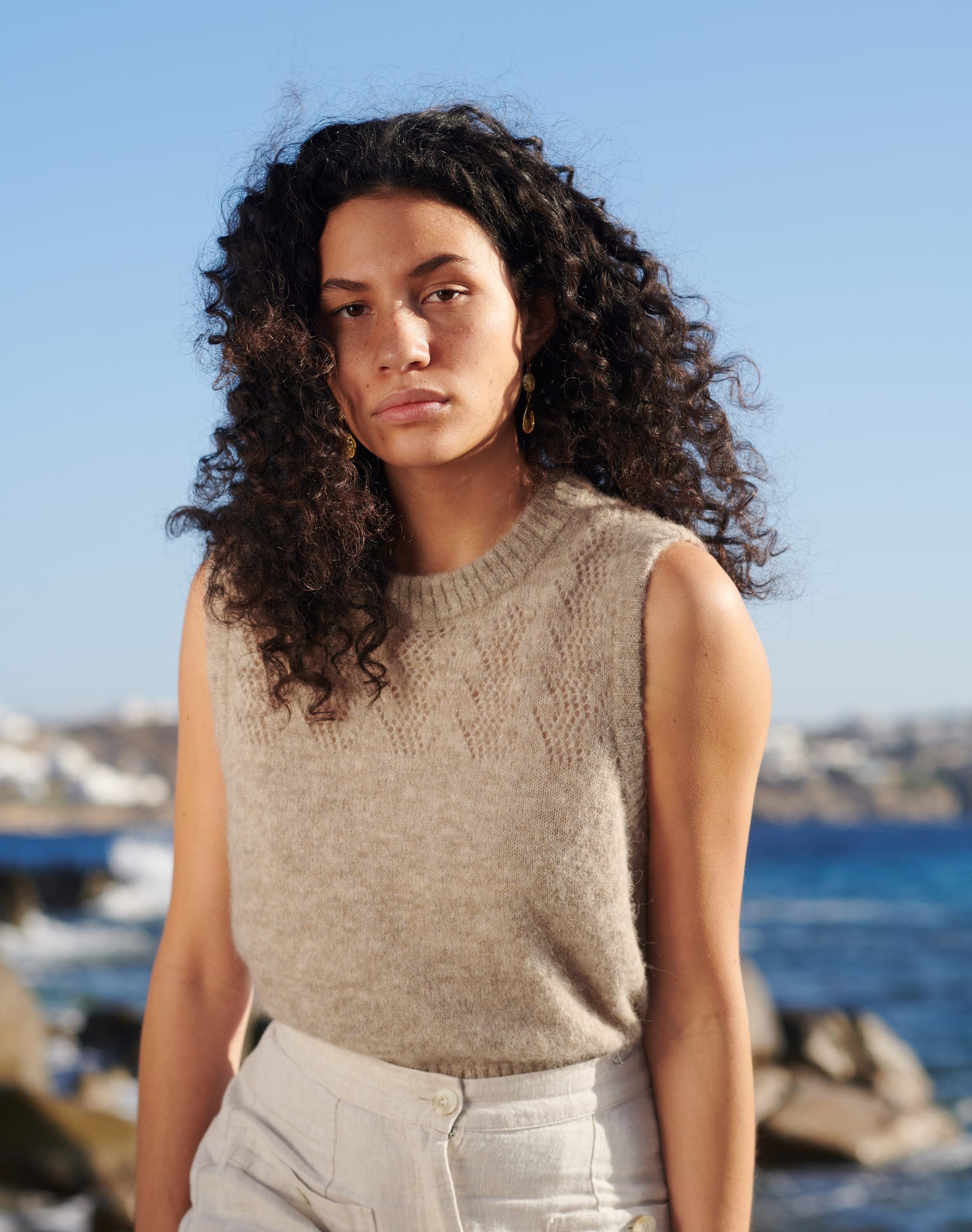 Alpaca Textured Tank