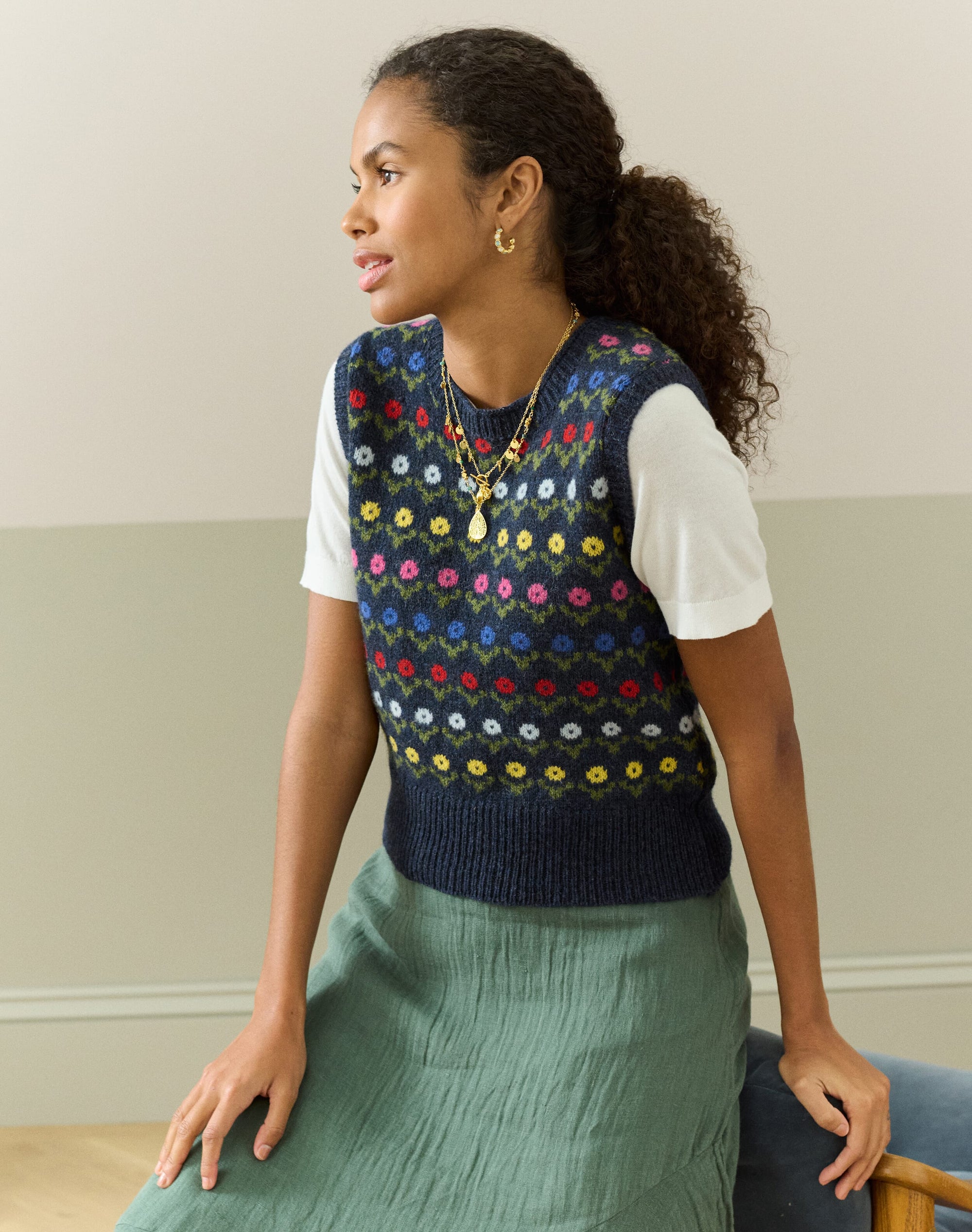 Wool Folk Fair Isle Tank