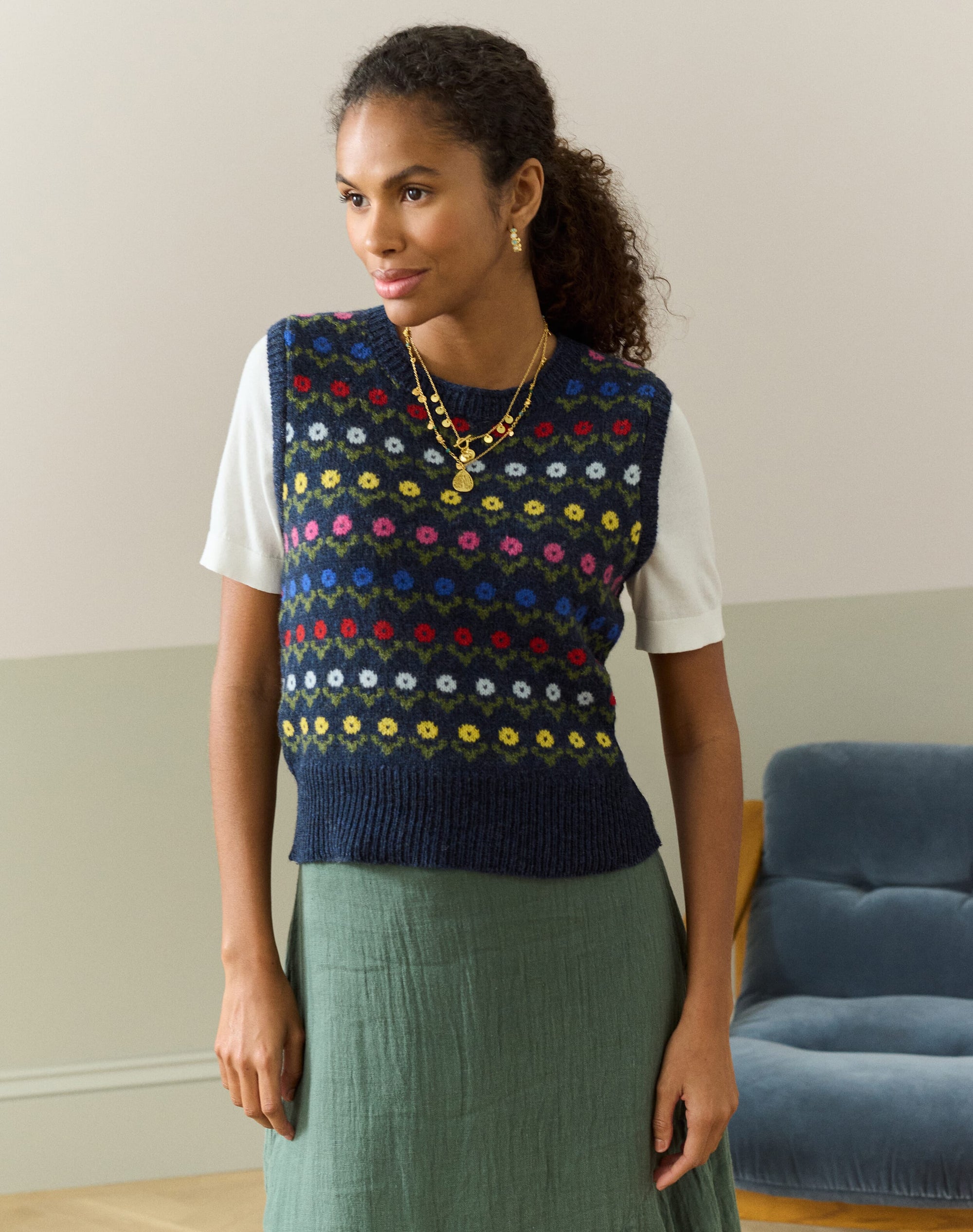 Wool Folk Fair Isle Tank