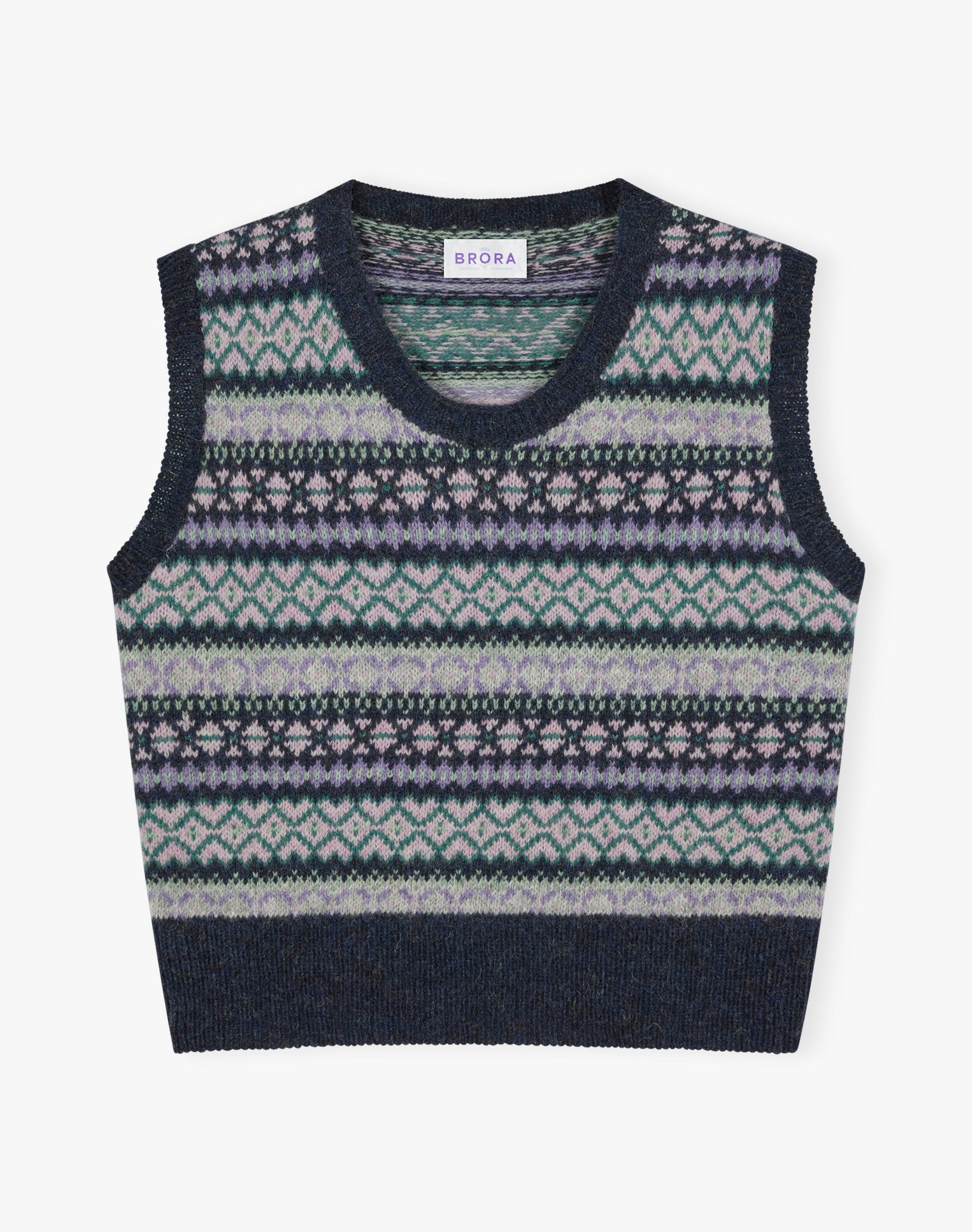 Wool Fair Isle Tank
