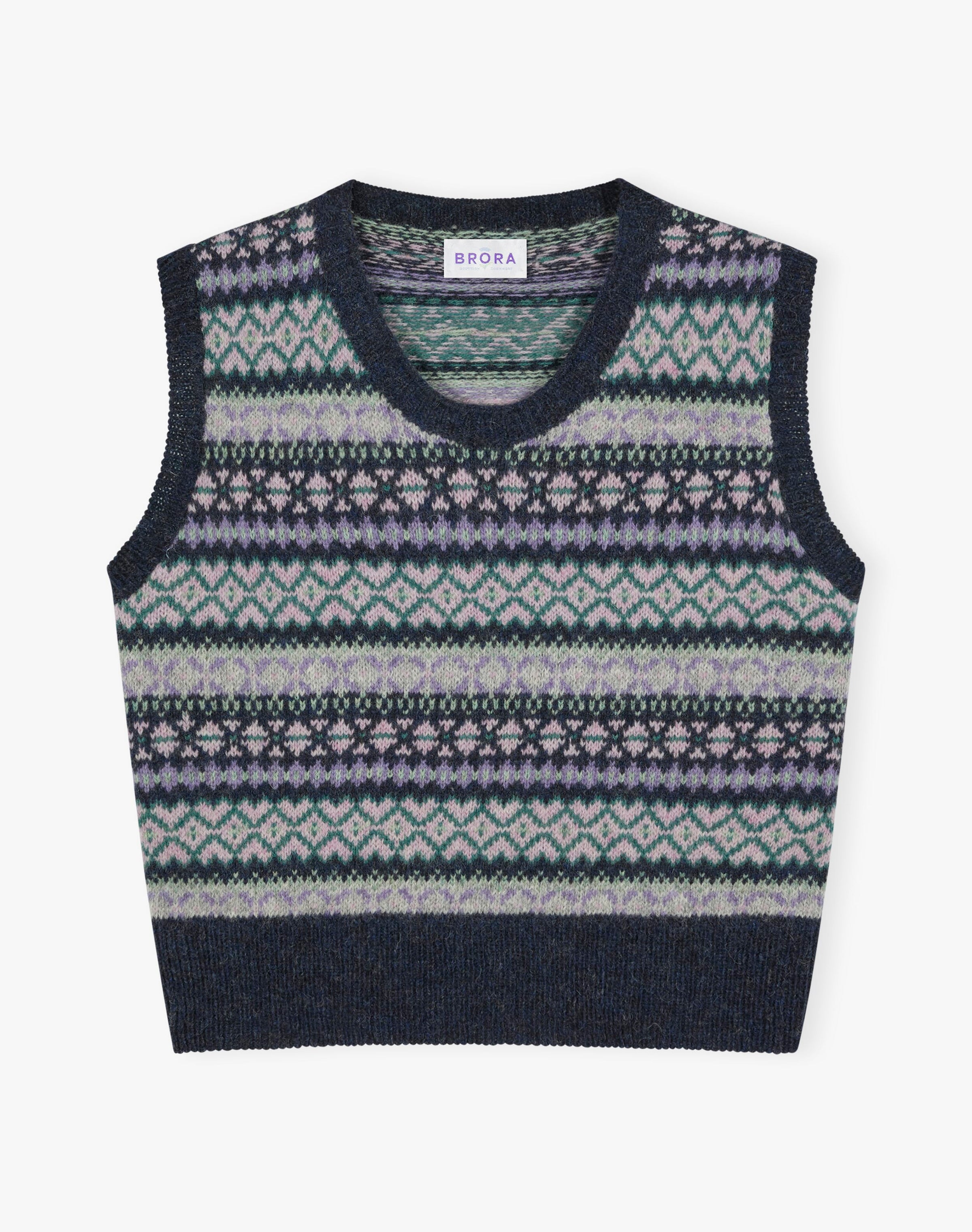 Wool Fair Isle Tank