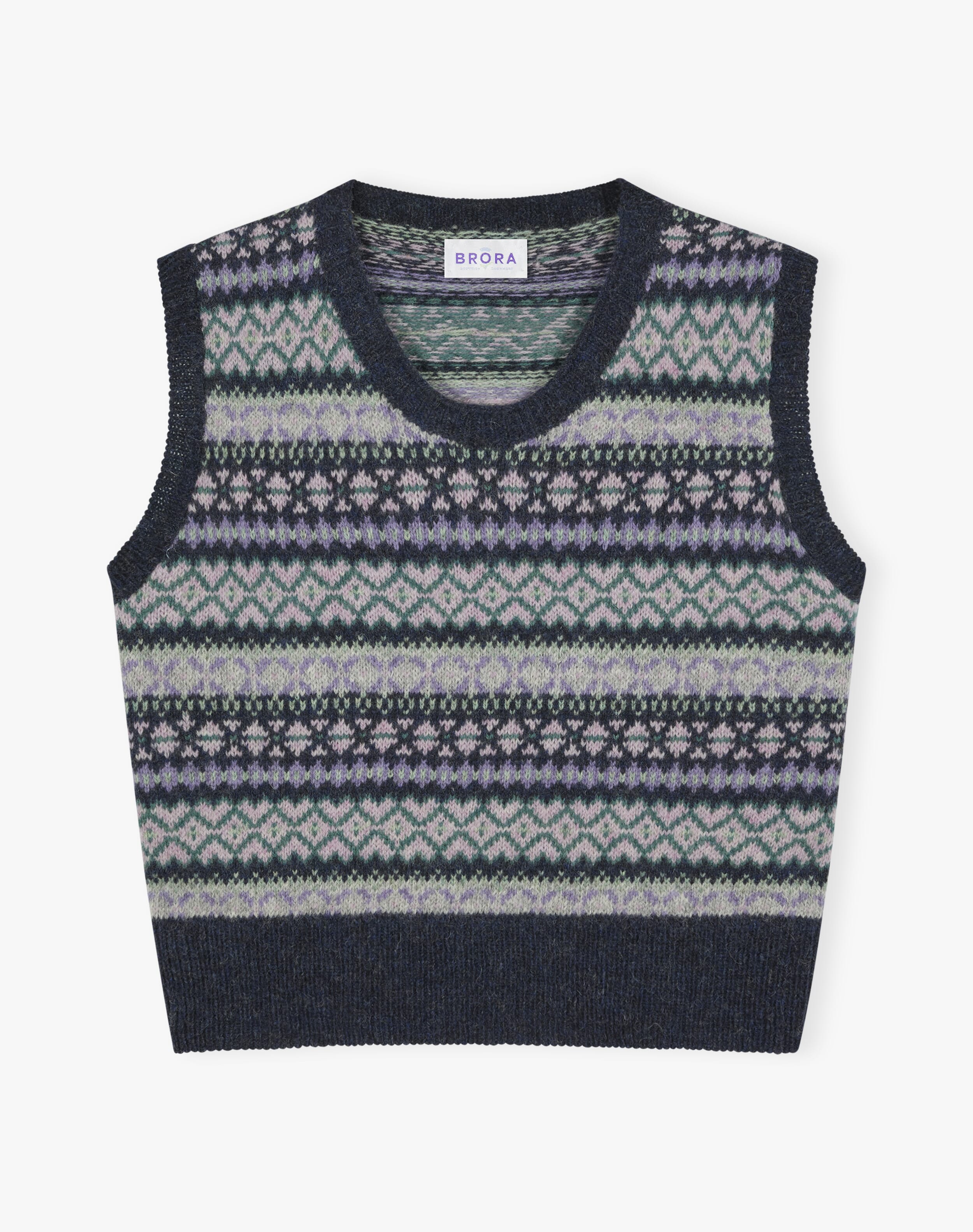 Wool Fair Isle Tank