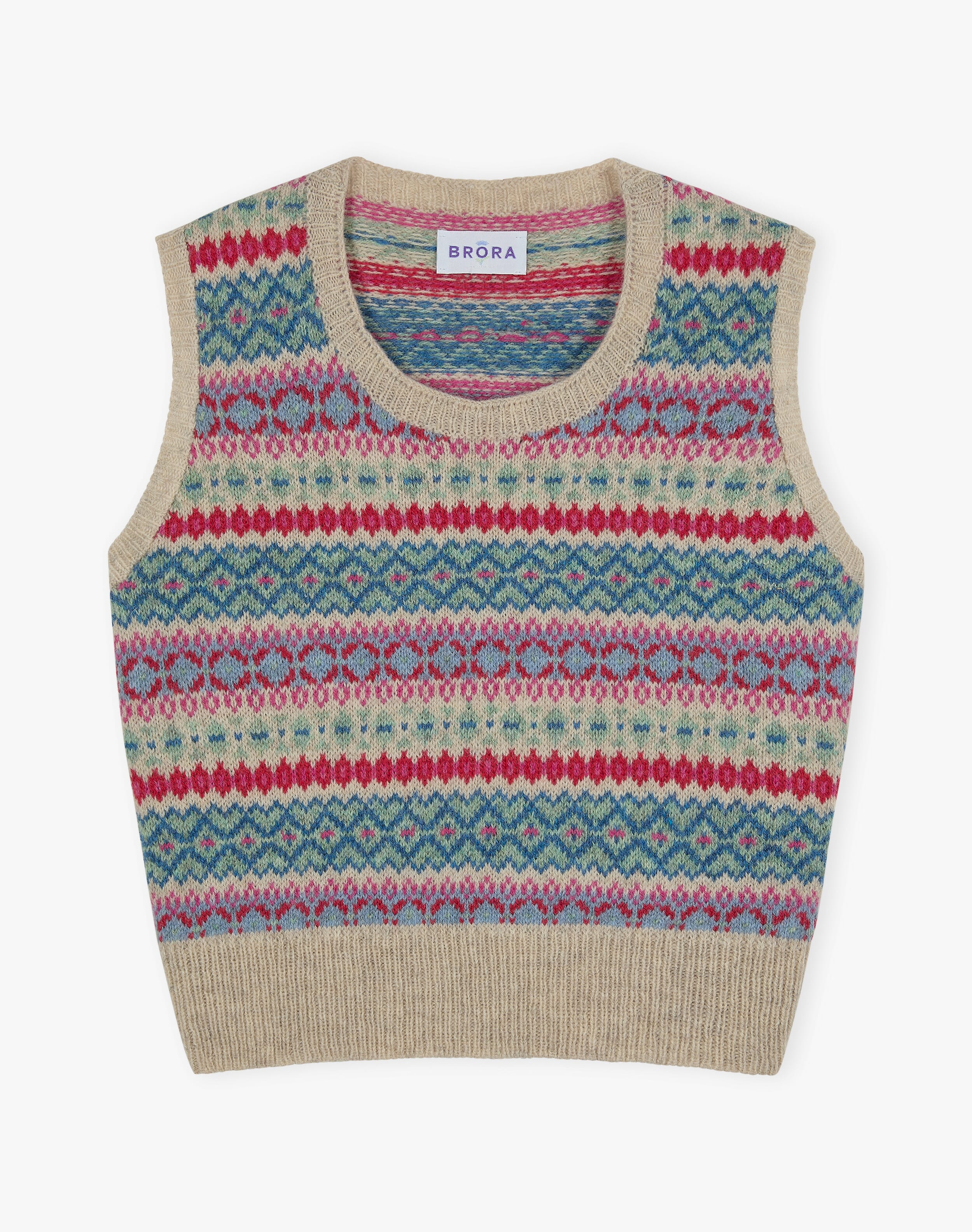 Wool Fair Isle Tank