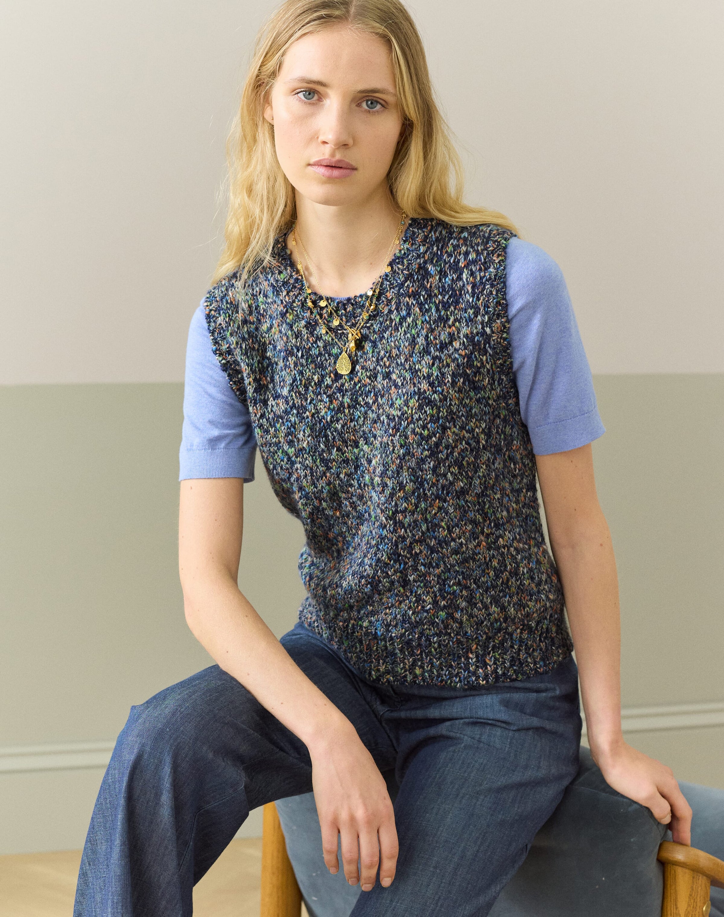 Alpaca & Cotton Marl Tank