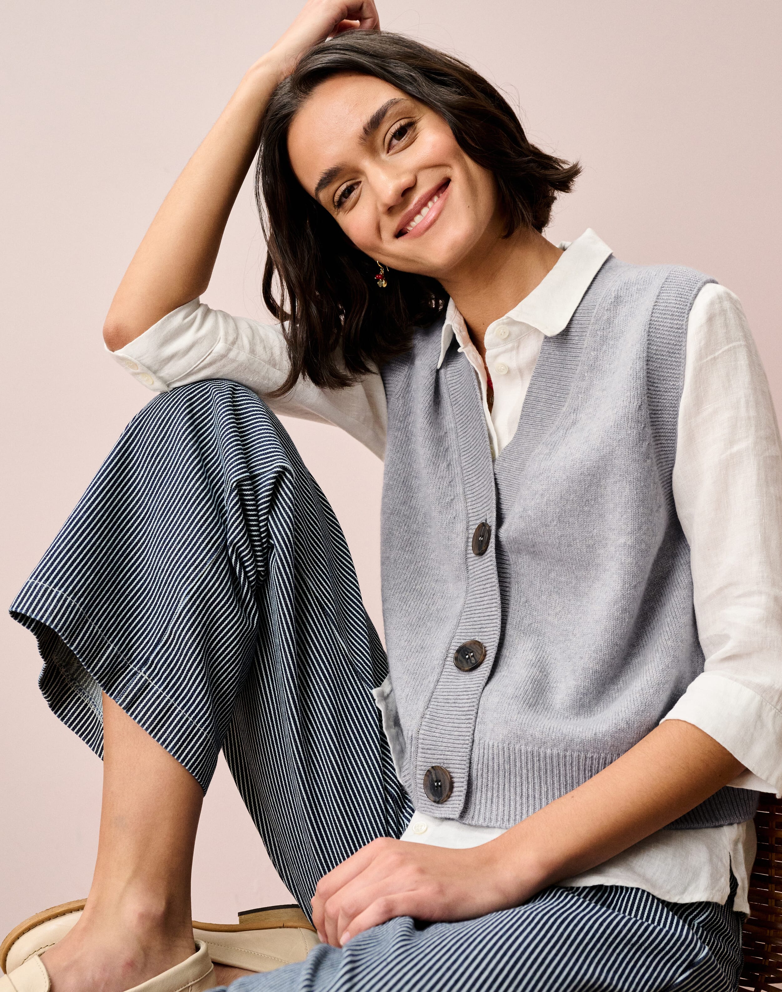 Supersoft Lambswool V Neck Waistcoat