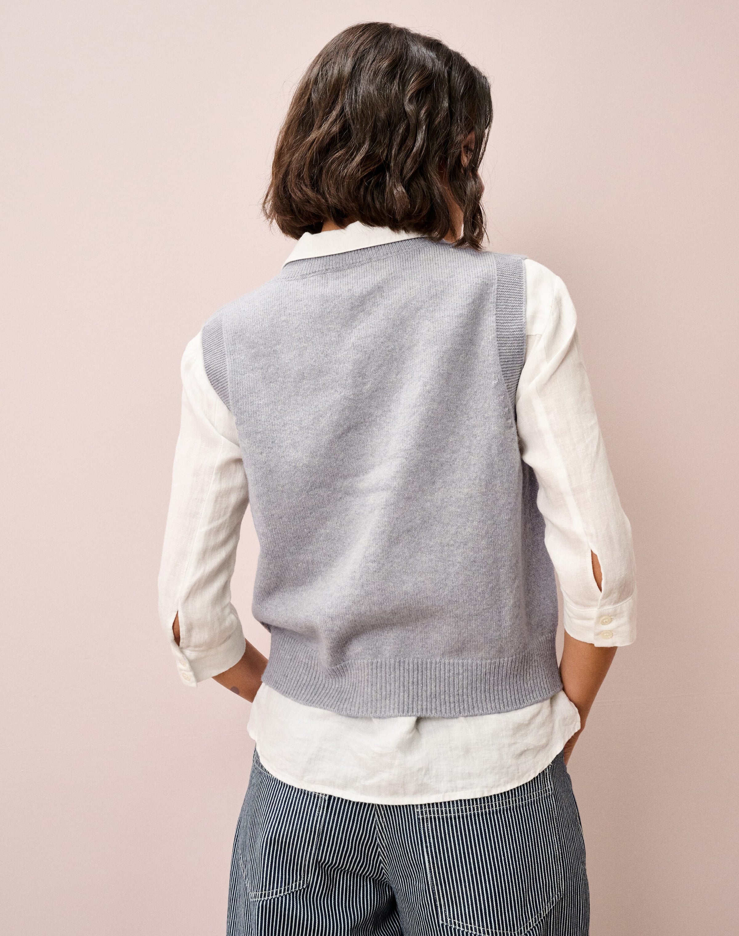 Supersoft Lambswool V Neck Waistcoat