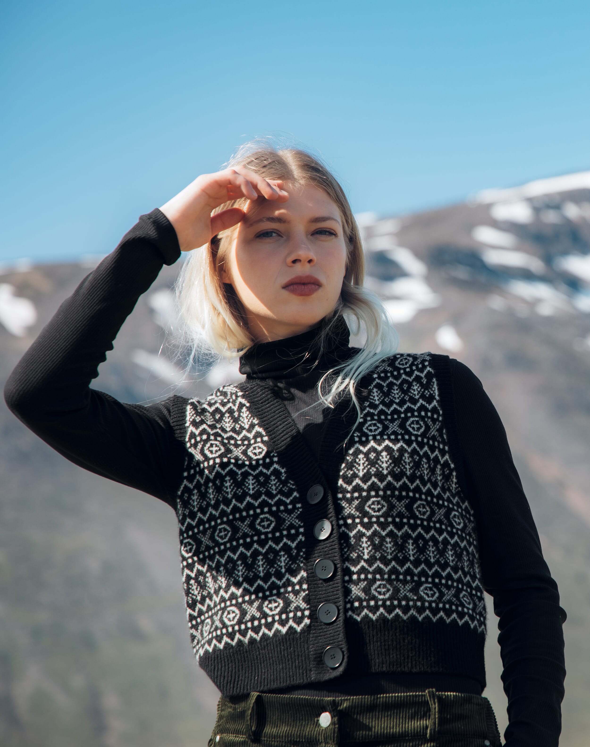 Supersoft Lambswool Fair Isle Waistcoat