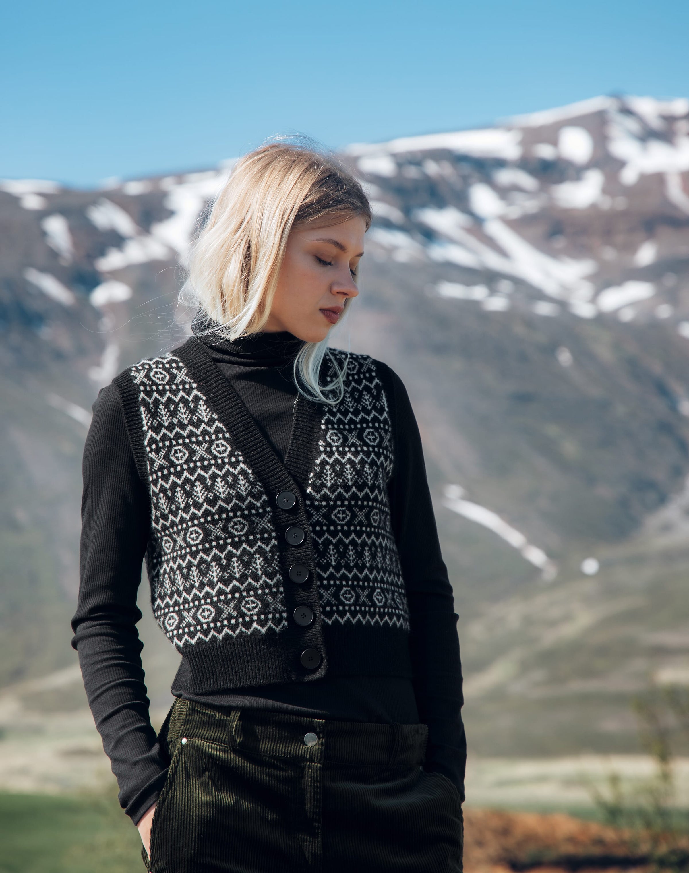Supersoft Lambswool Fair Isle Waistcoat