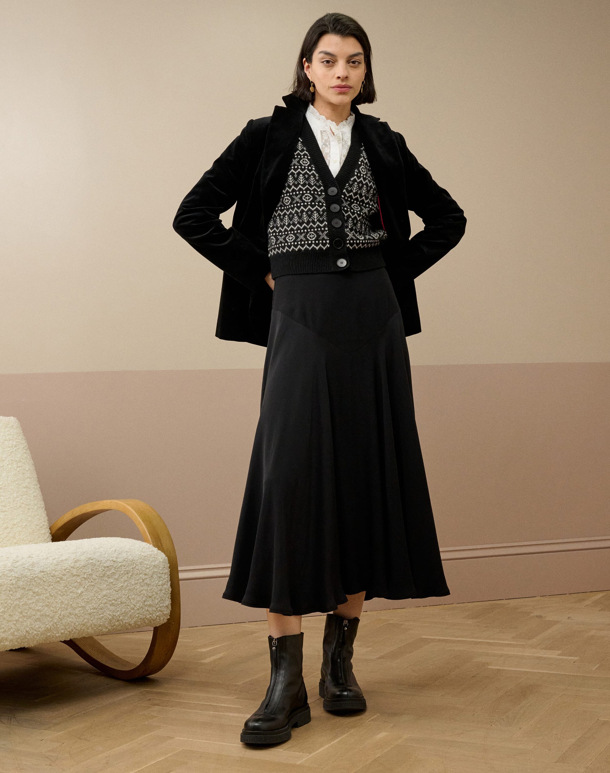 Supersoft Lambswool Fair Isle Waistcoat