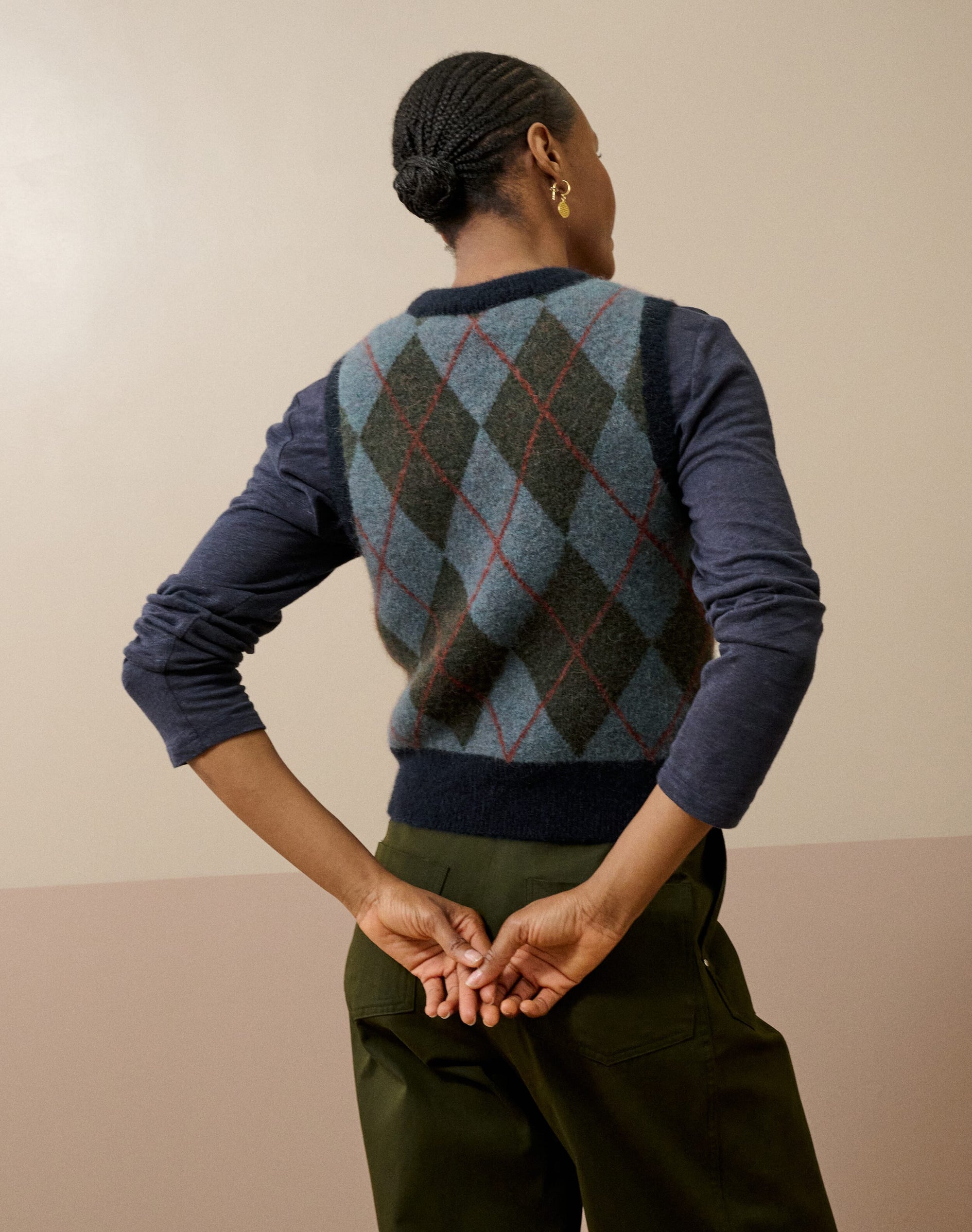 Alpaca Argyle Tank