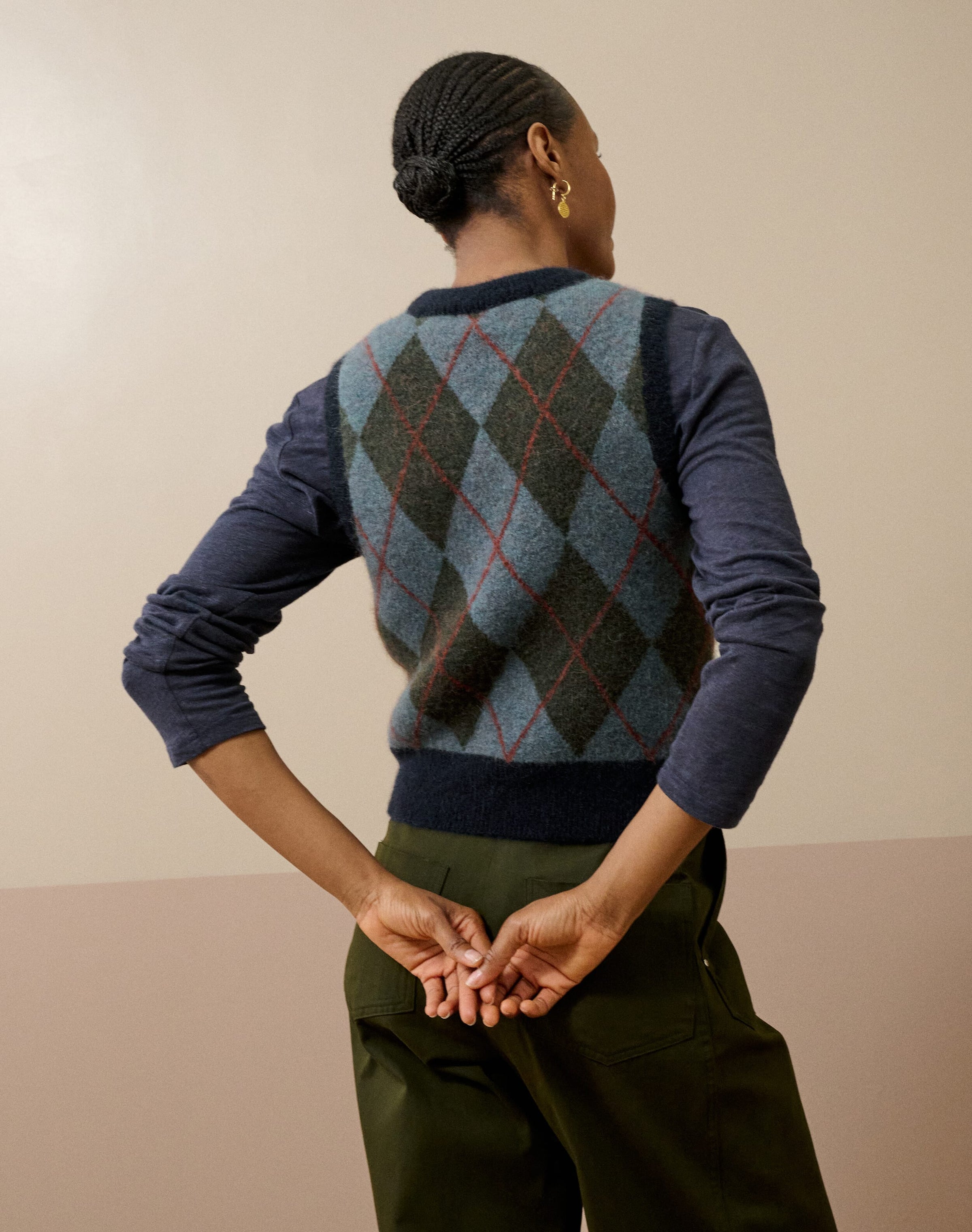 Alpaca Argyle Tank