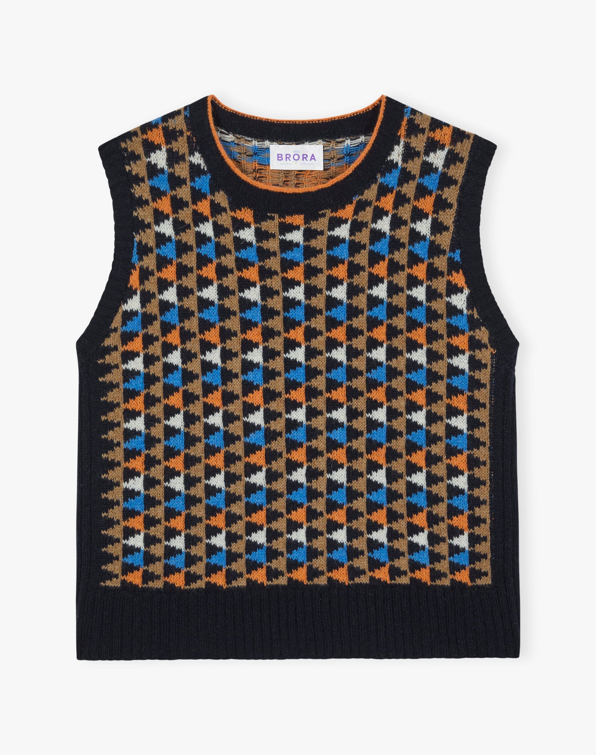 Merino Lambswool Folk Fair Isle Tank