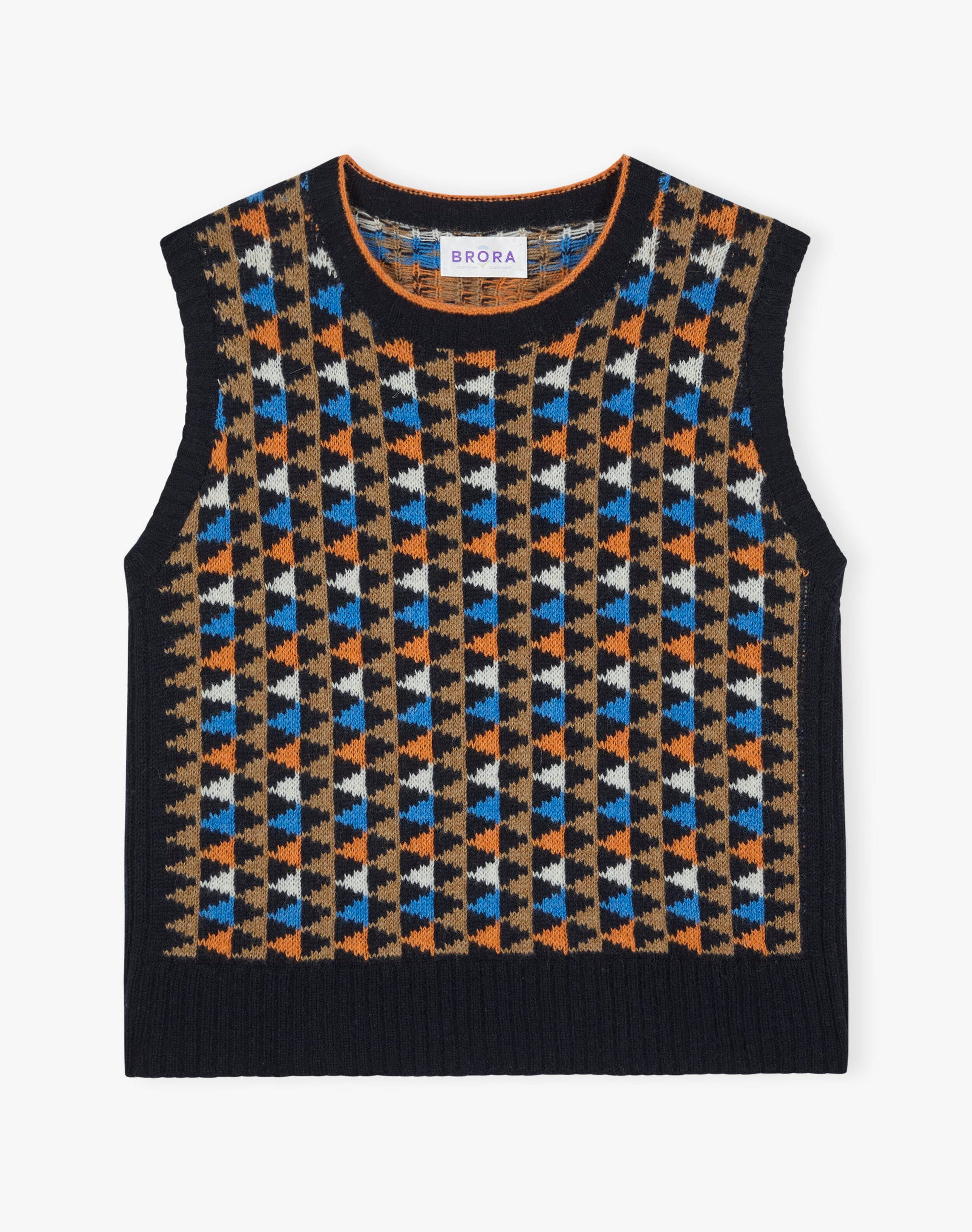 Merino Lambswool Folk Fair Isle Tank