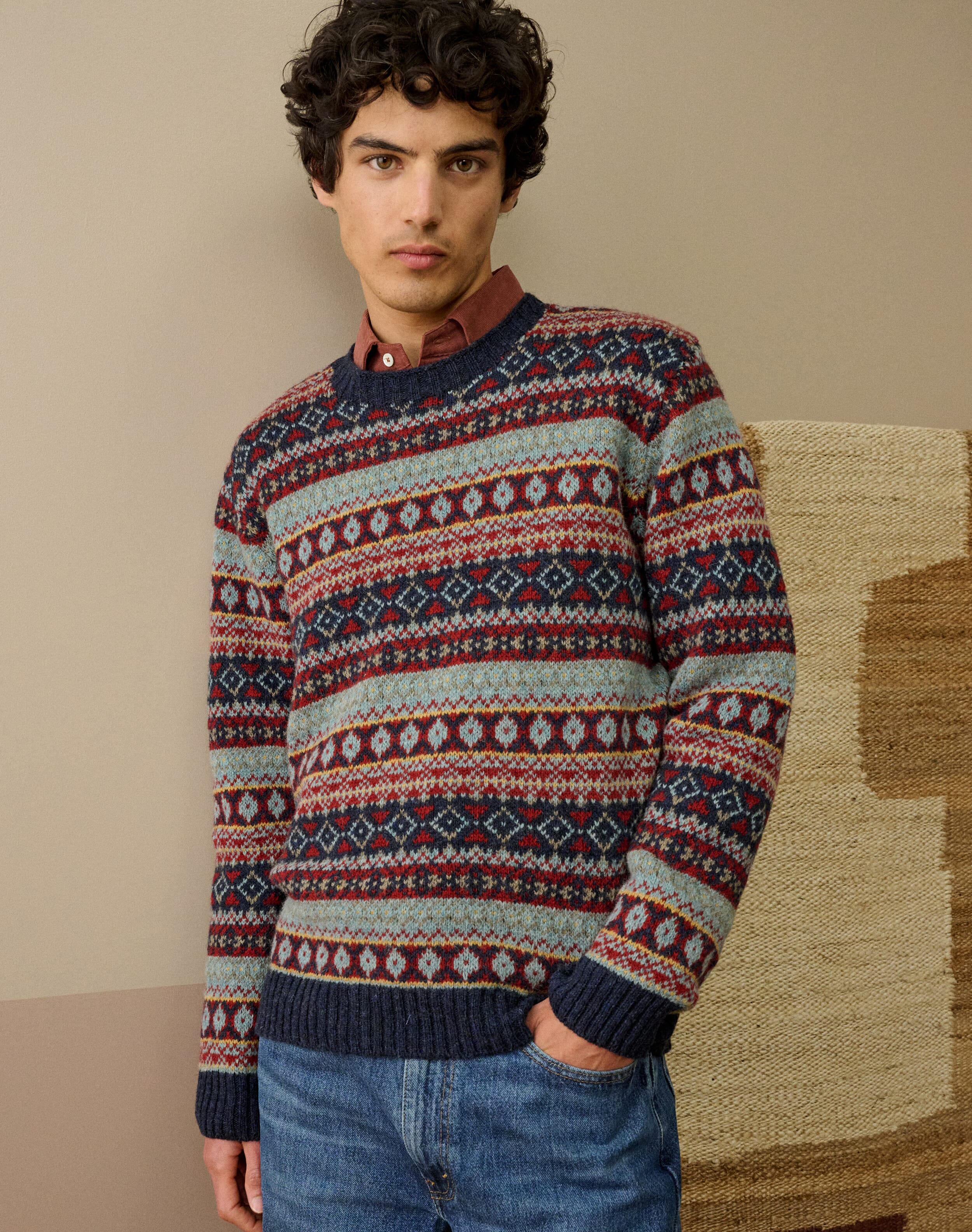 Wool Fair Isle Jumper