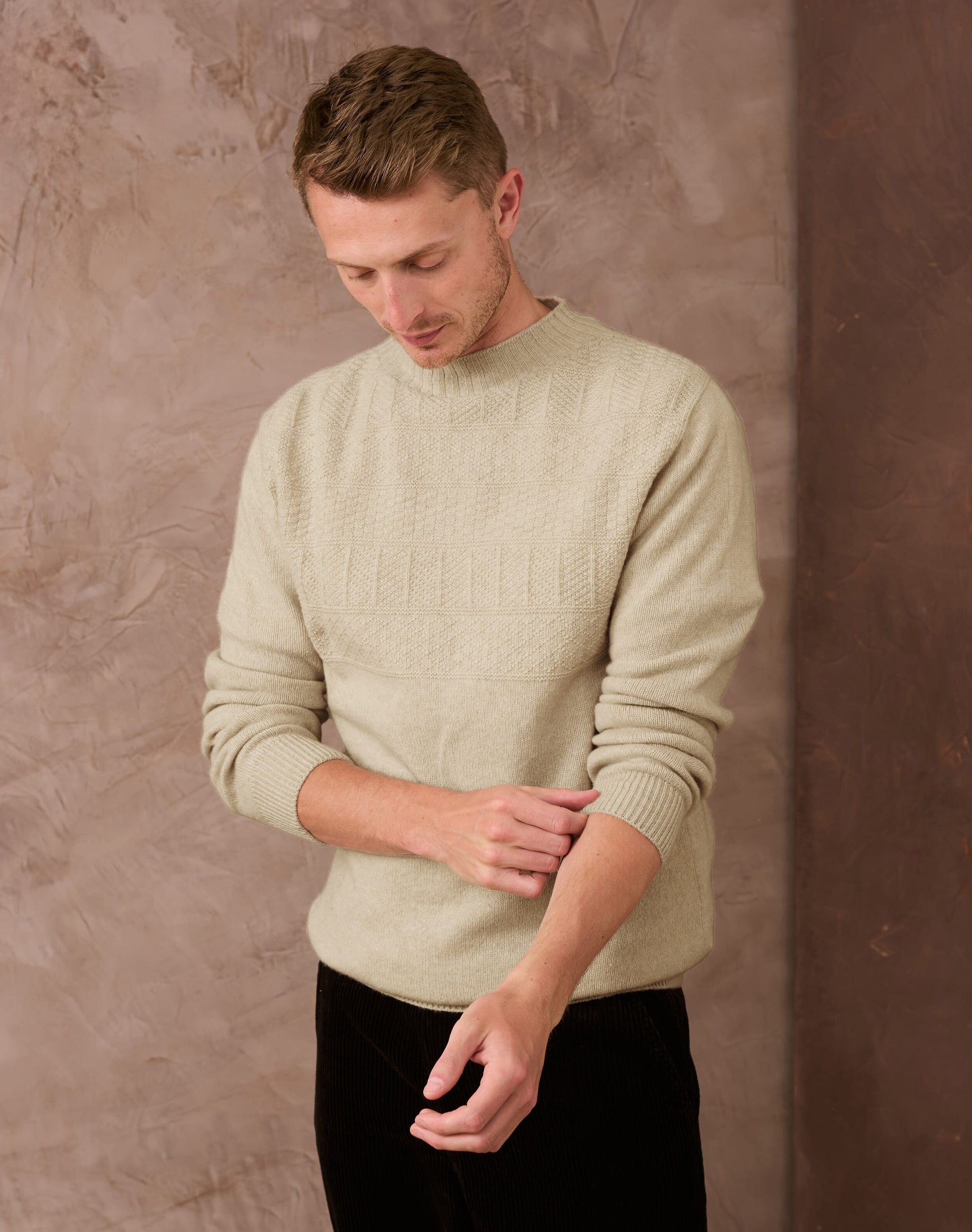 Supersoft Lambswool Guernsey Jumper