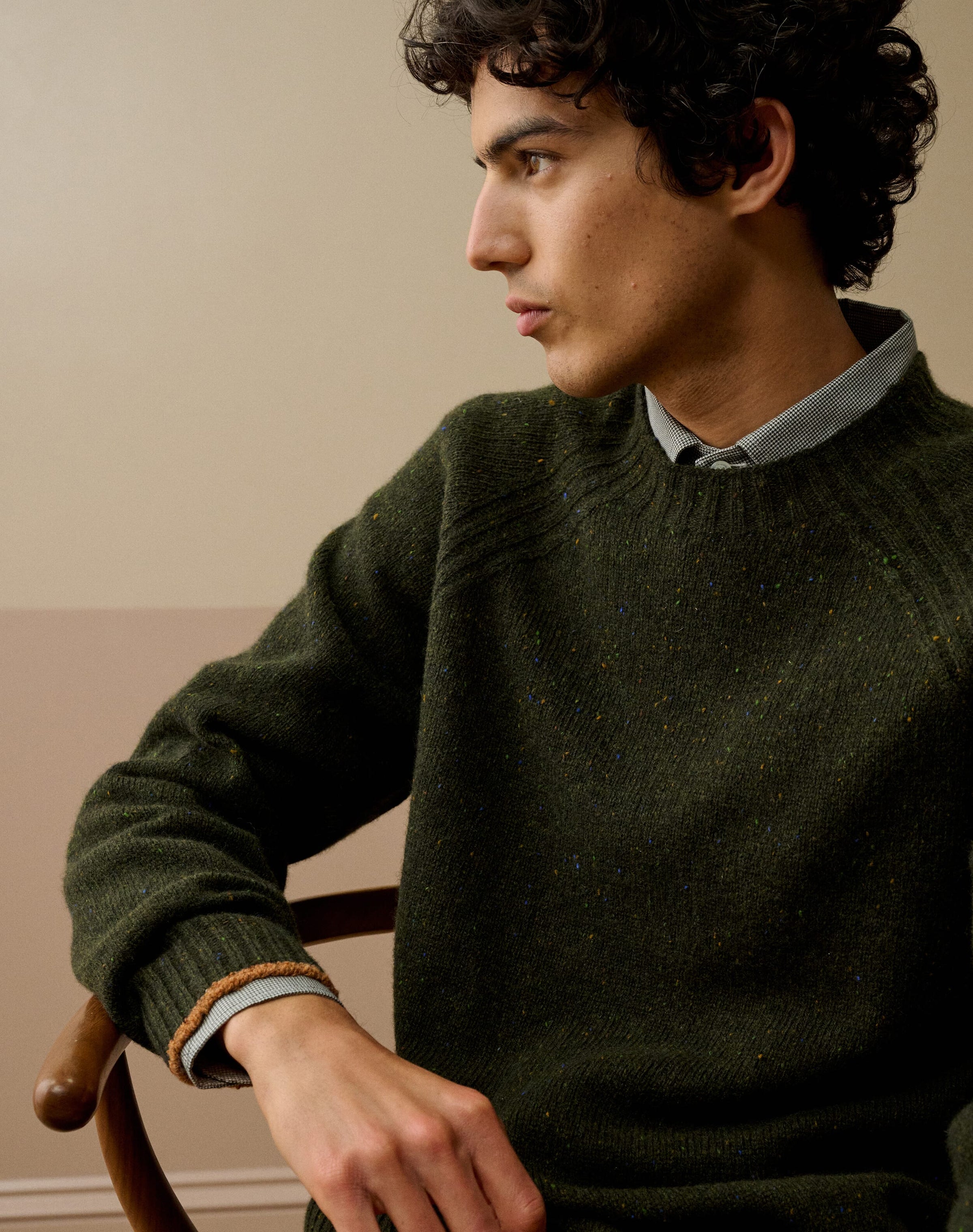 Wool Donegal Jumper