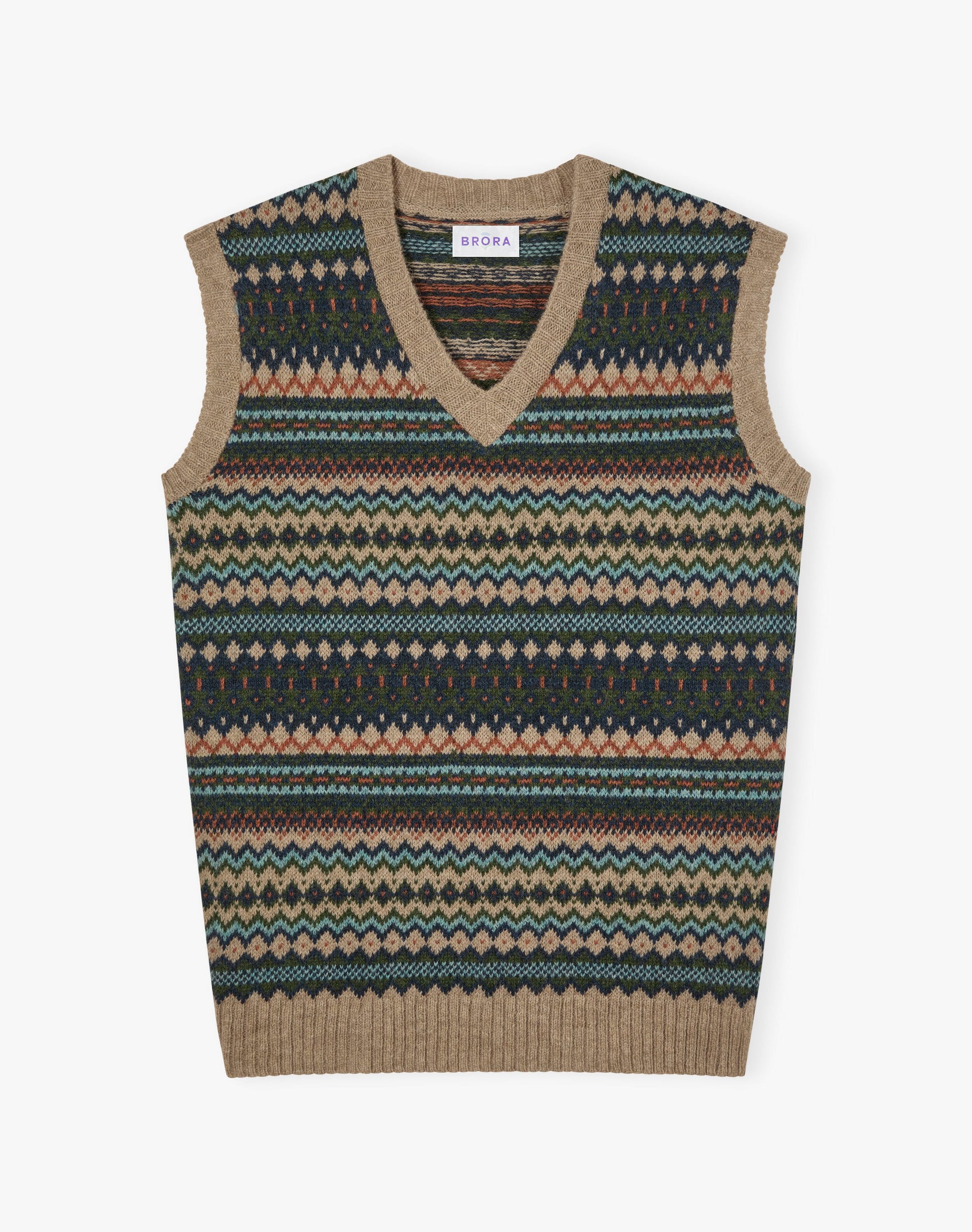Wool Fair Isle Tank