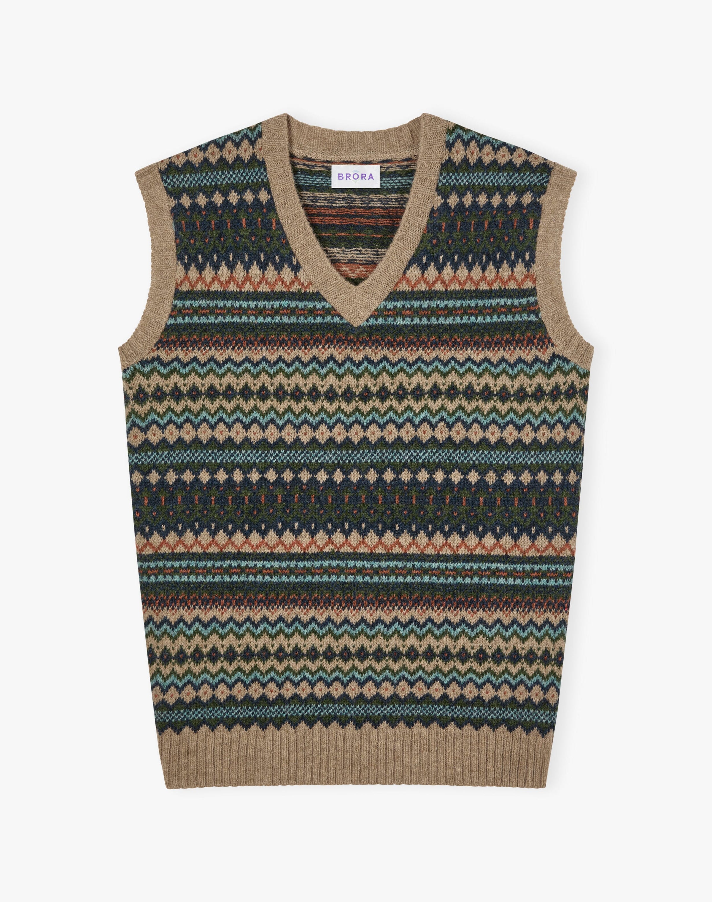 Wool Fair Isle Tank