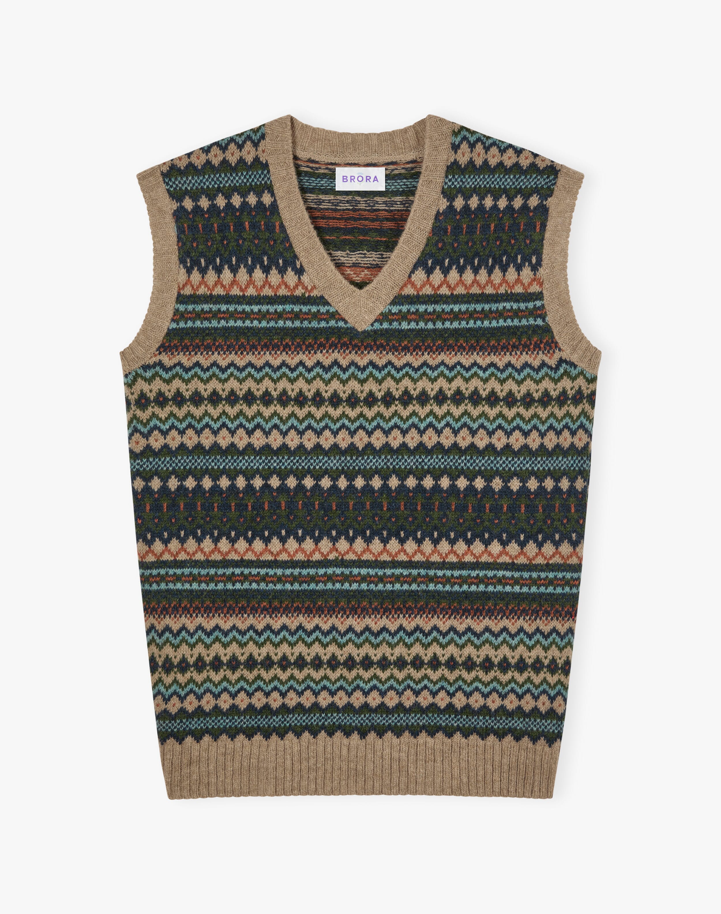 Wool Fair Isle Tank