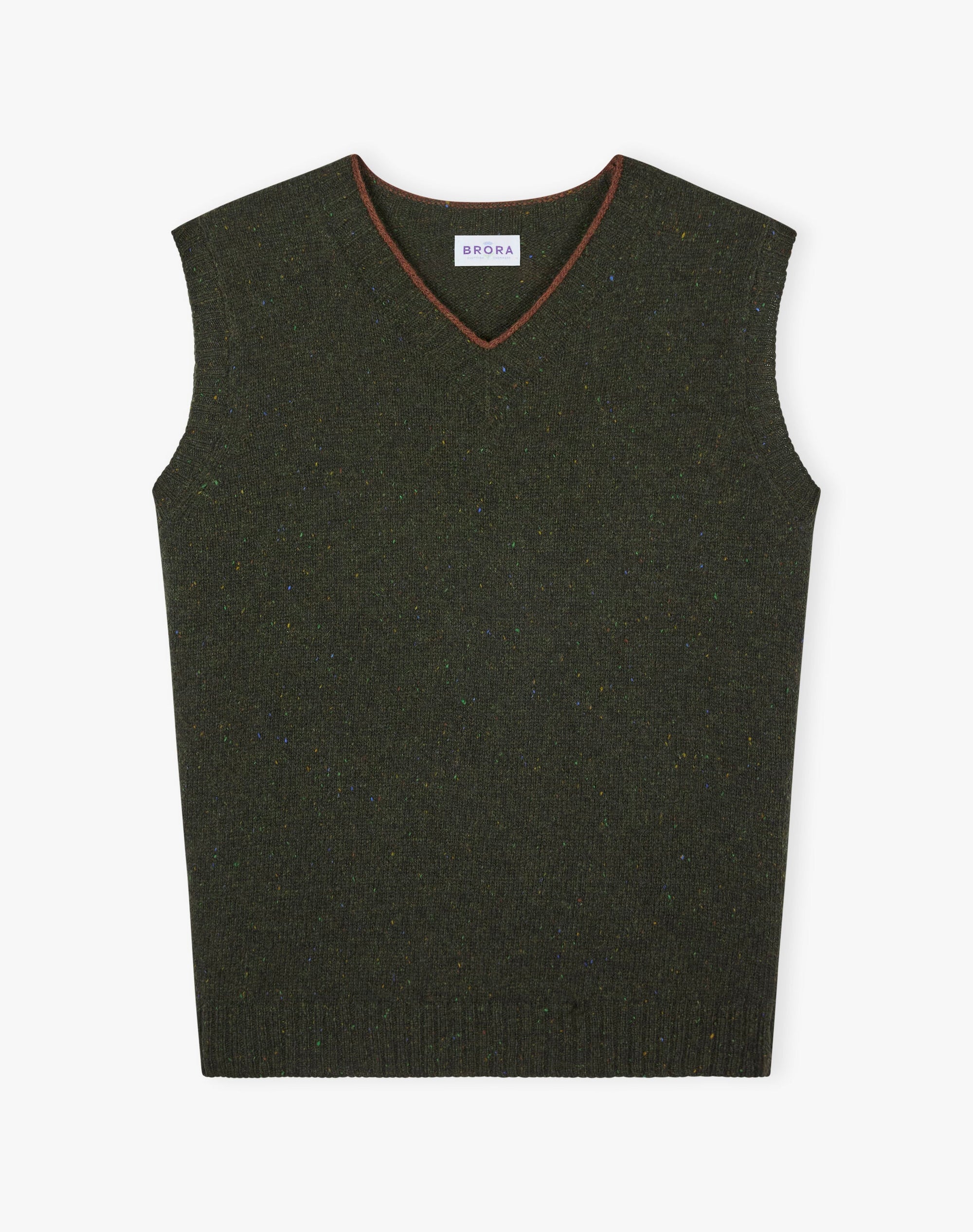 Wool Donegal Tank