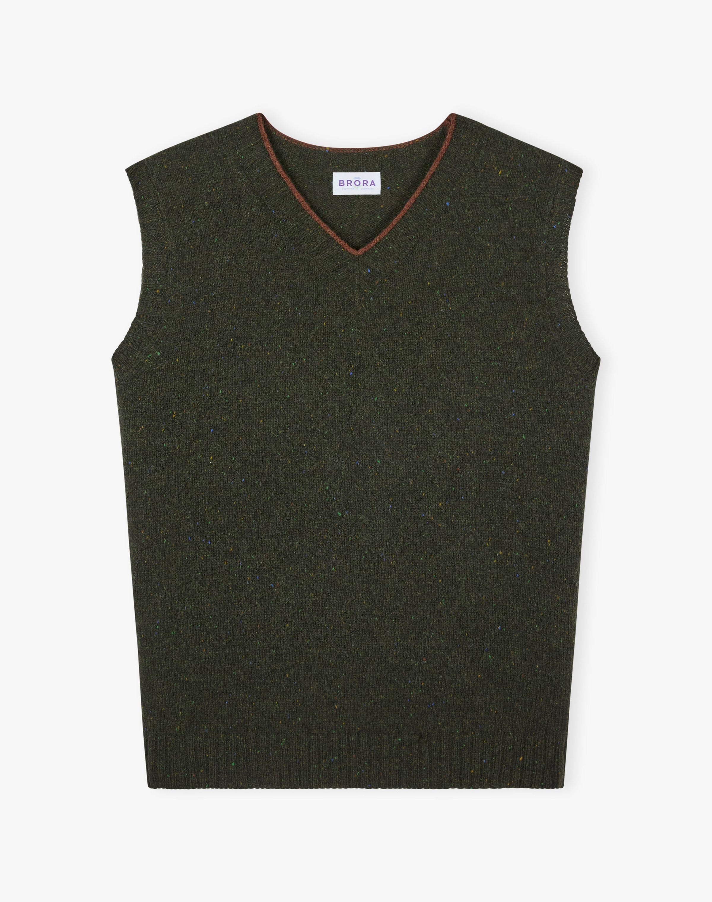 Wool Donegal Tank