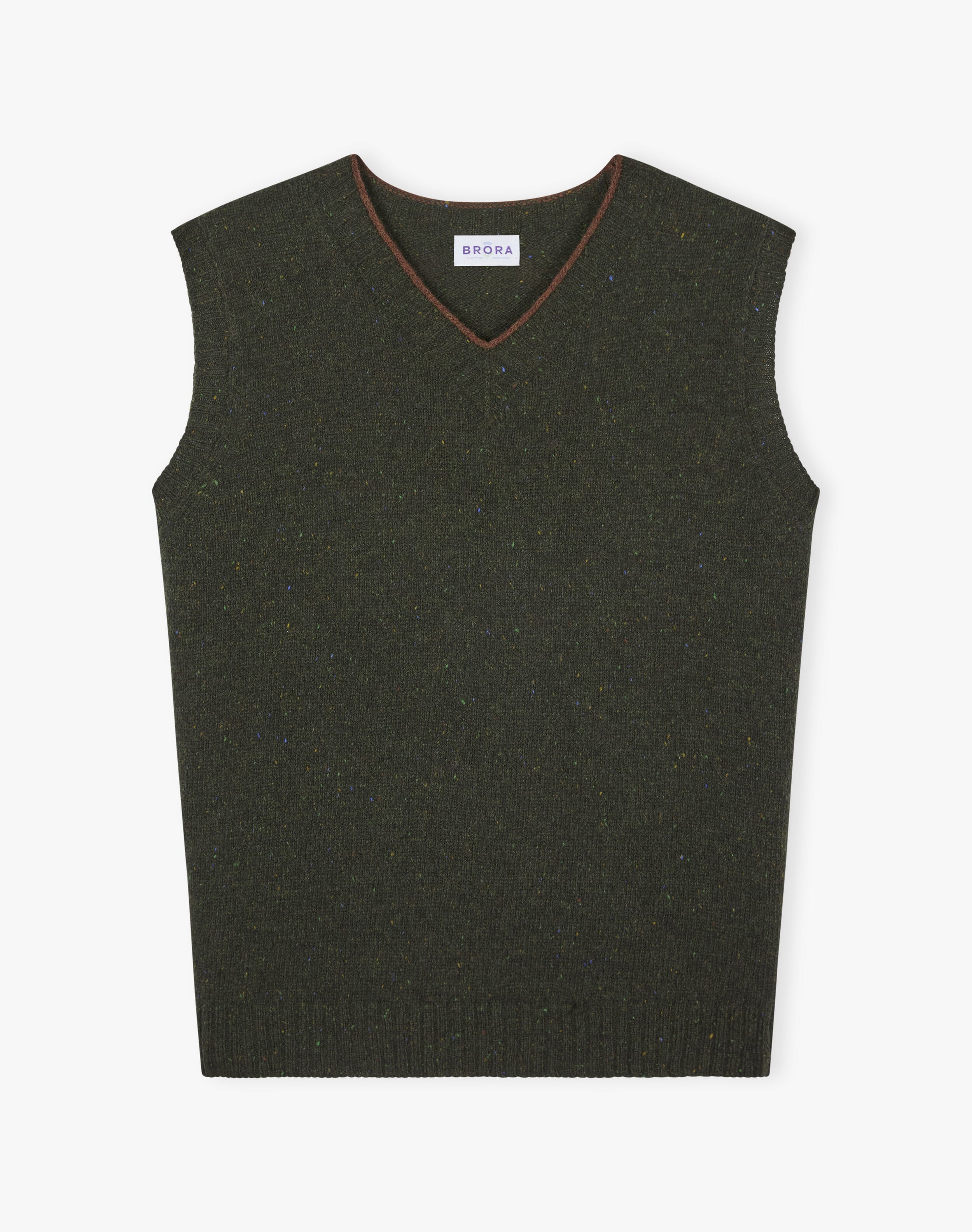 Wool Donegal Tank