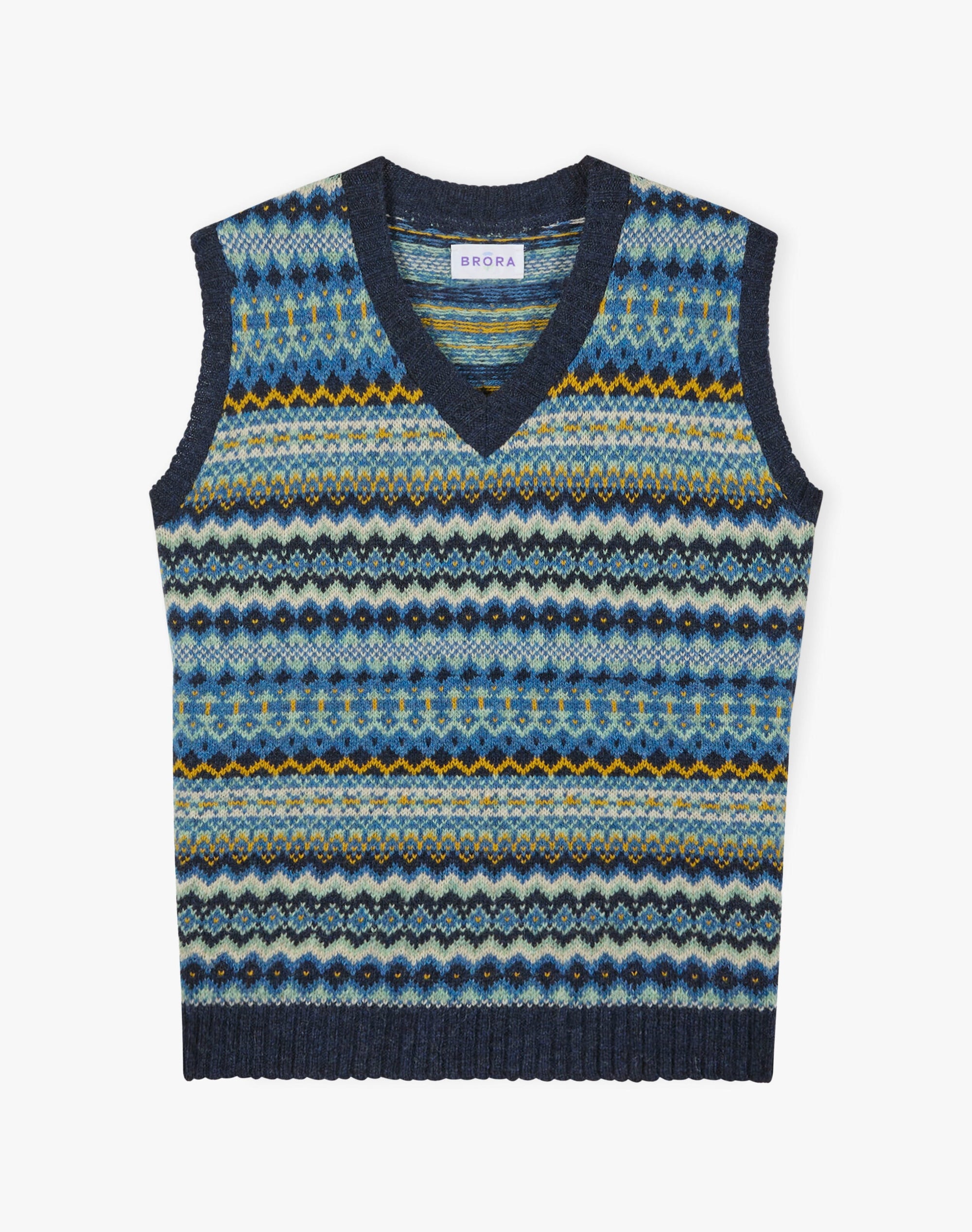Wool Fair Isle Tank
