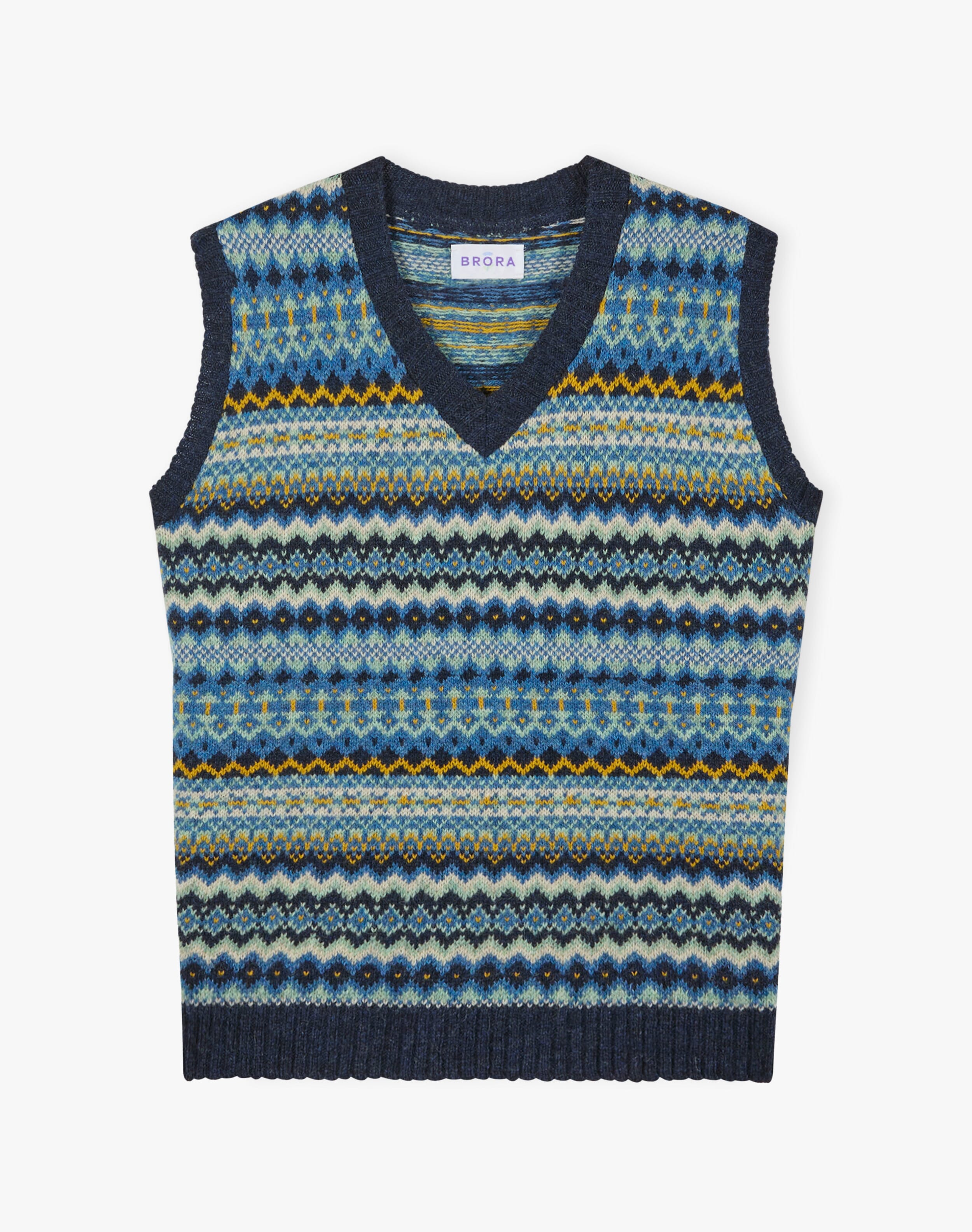 Wool Fair Isle Tank
