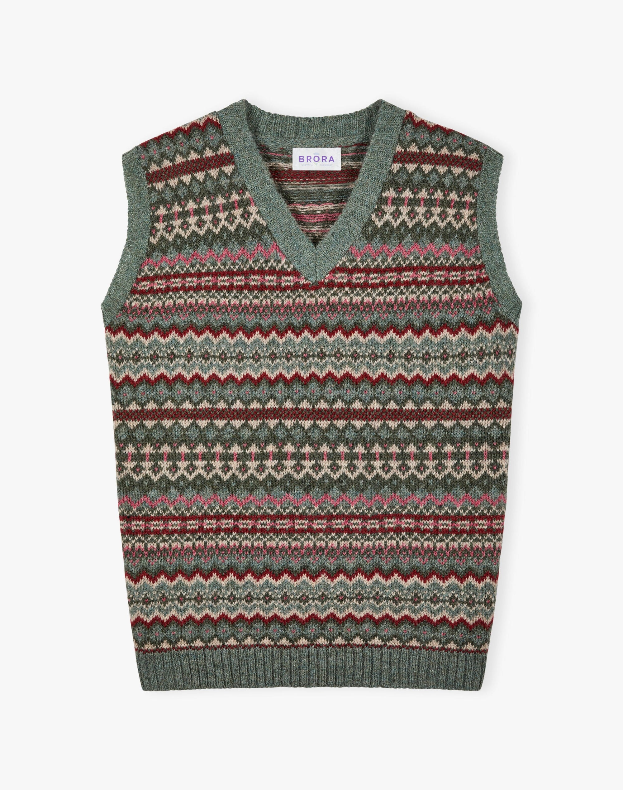 Wool Fair Isle Tank