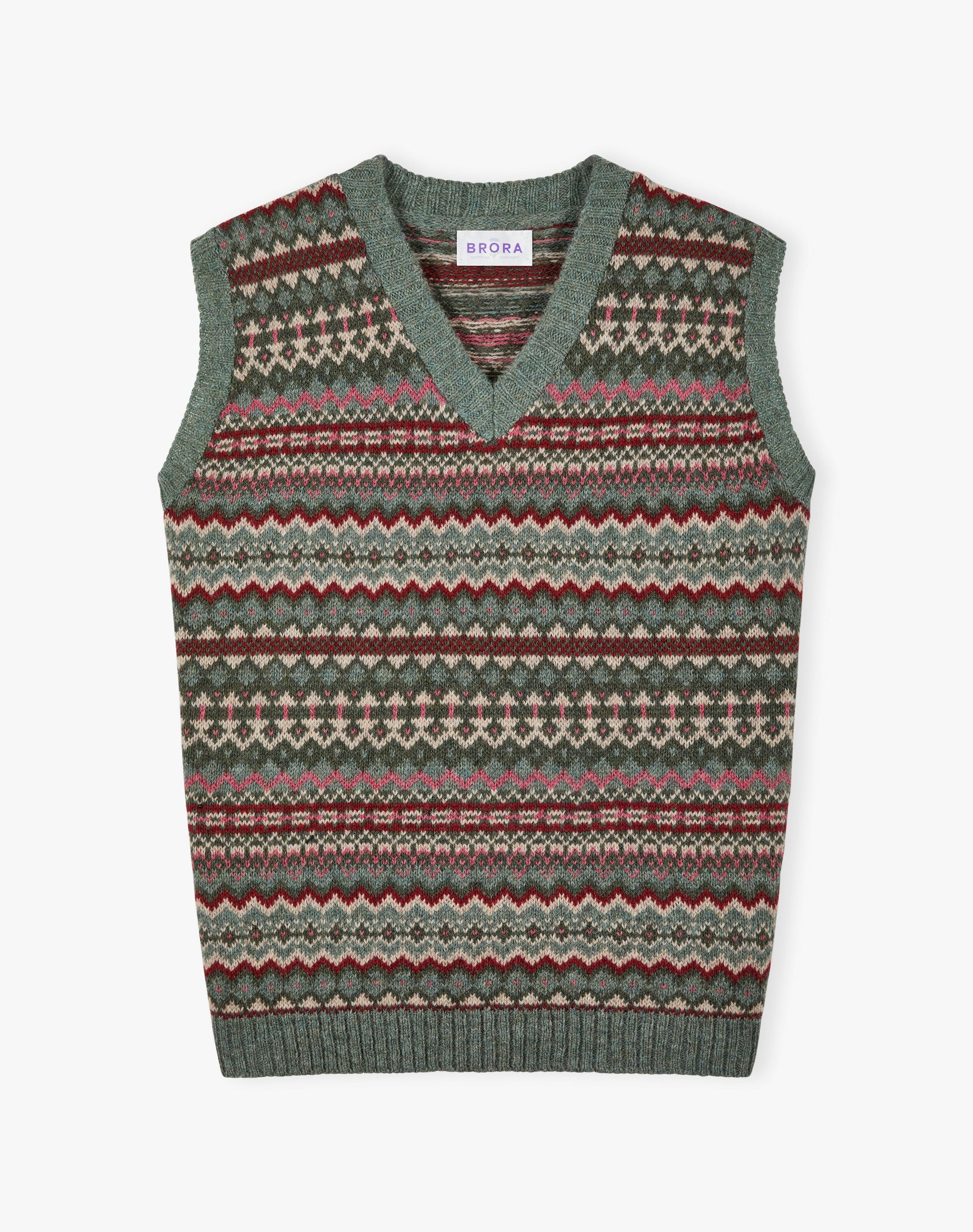 Wool Fair Isle Tank